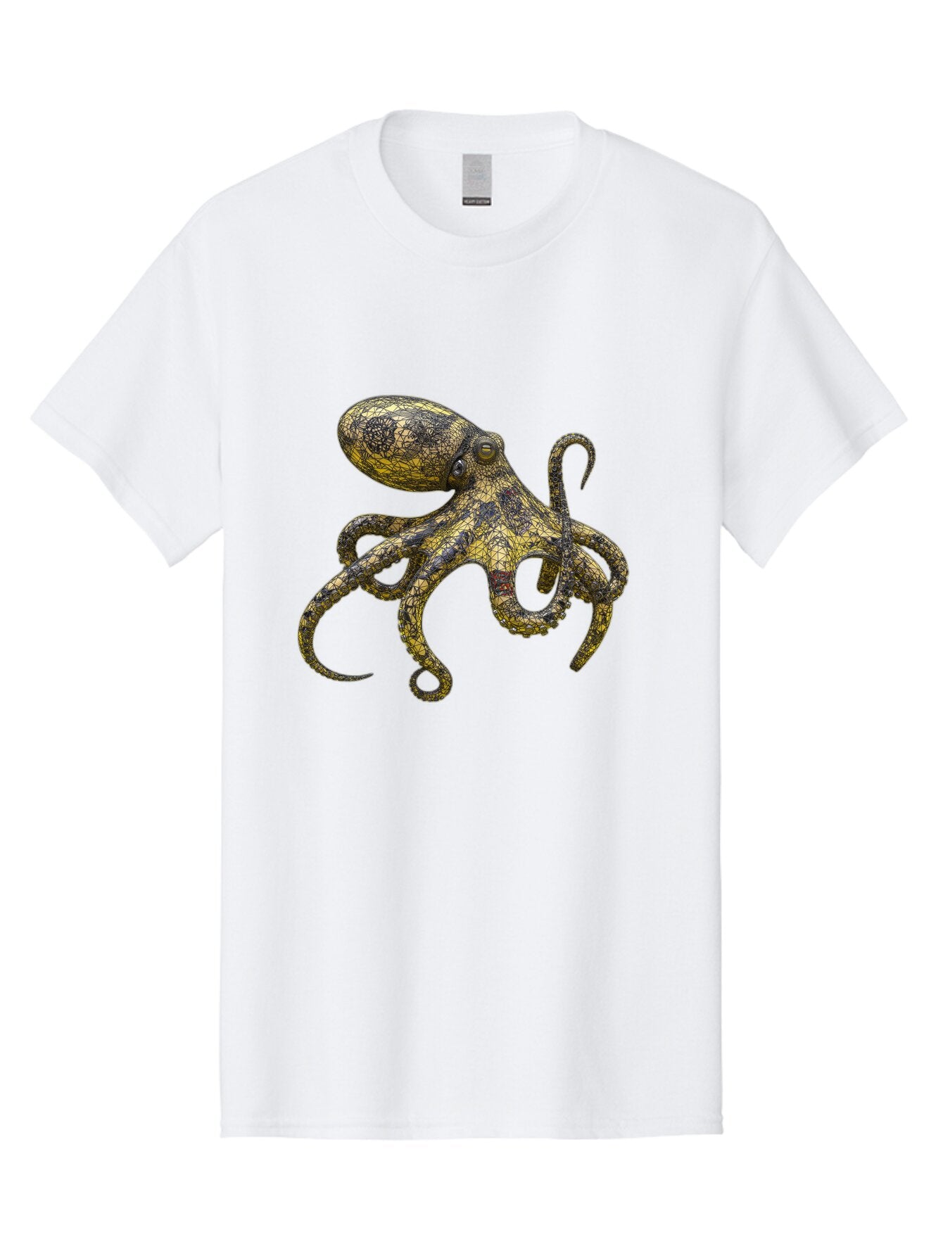 Octopus-3 Men'S Graphic Tee, 100% Cotton, Comfortable Casual Summer Wear, Machine Washable, Vintage Camera, Old Camera, Antique Camera, Black Camera, Classic Photography, Photography Equipment, Nostalgic Device, Film Camera, Camera Art Bam994 6