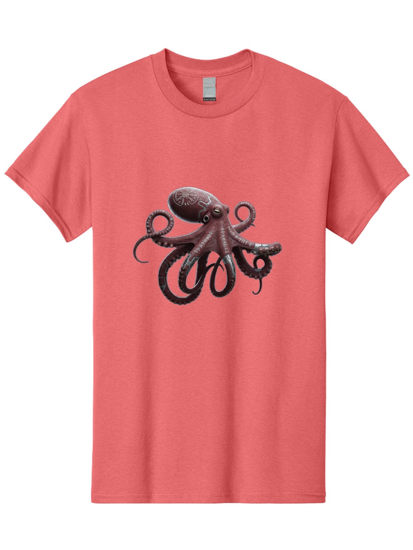 Octopus-4 Men'S Graphic Tee, 100% Cotton, Comfortable Casual Summer Wear, Machine Washable, Vintage Camera, Old Camera, Antique Camera, Black Camera, Classic Photography, Photography Equipment, Nostalgic Device, Film Camera, Camera Art Bam995 9