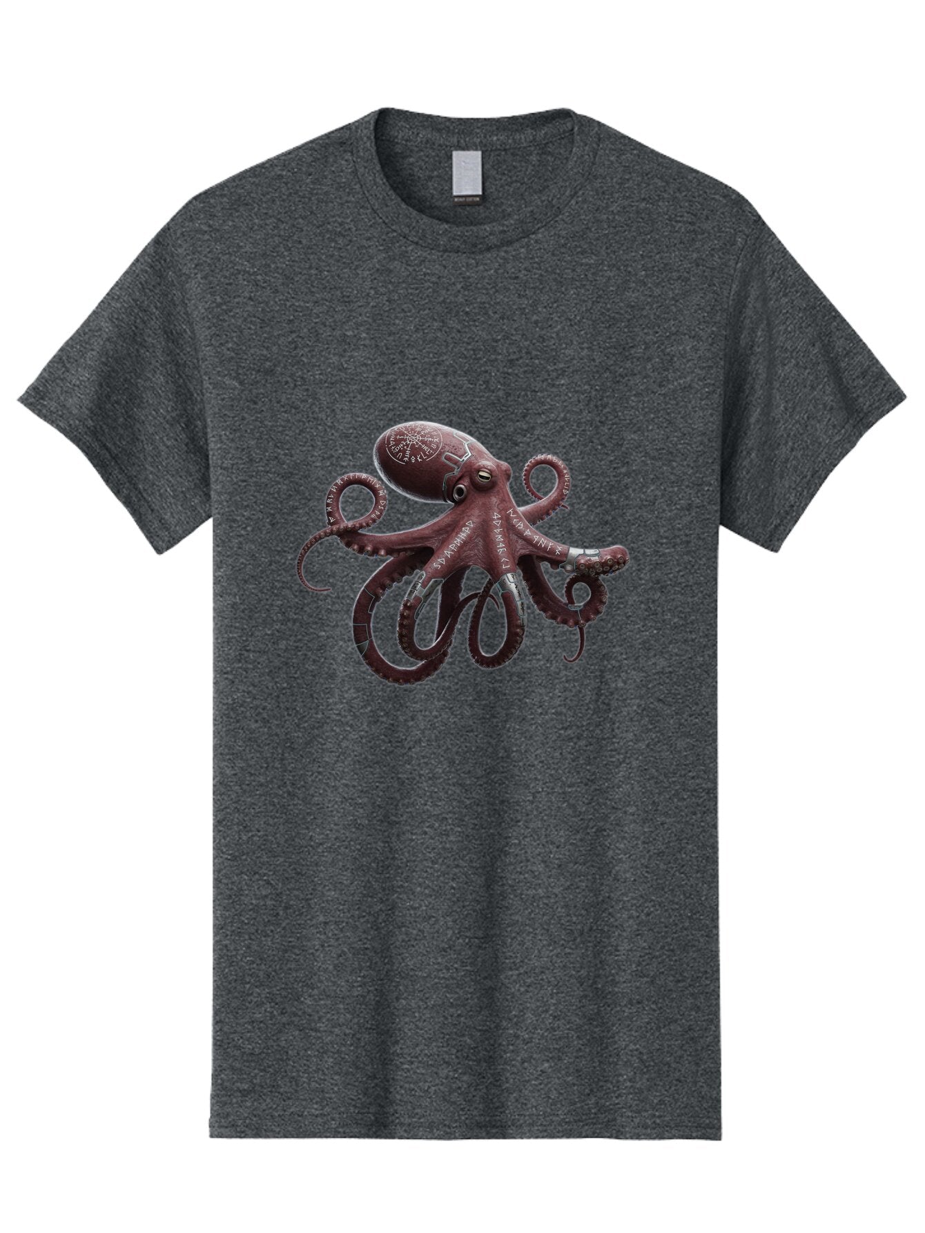 Octopus-4 Men'S Graphic Tee, 100% Cotton, Comfortable Casual Summer Wear, Machine Washable, Vintage Camera, Old Camera, Antique Camera, Black Camera, Classic Photography, Photography Equipment, Nostalgic Device, Film Camera, Camera Art Bam995 15