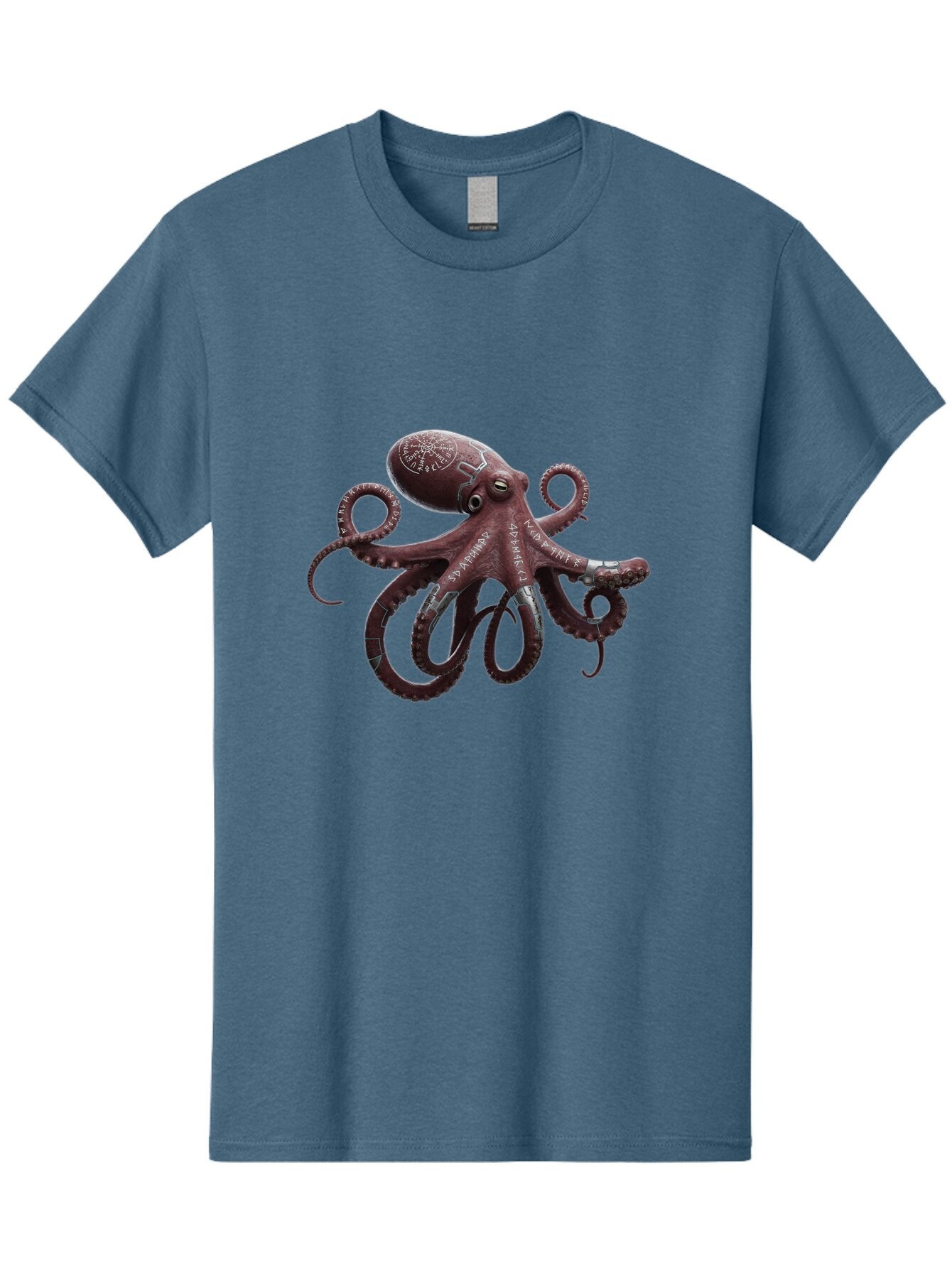 Octopus-4 Men'S Graphic Tee, 100% Cotton, Comfortable Casual Summer Wear, Machine Washable, Vintage Camera, Old Camera, Antique Camera, Black Camera, Classic Photography, Photography Equipment, Nostalgic Device, Film Camera, Camera Art Bam995 10