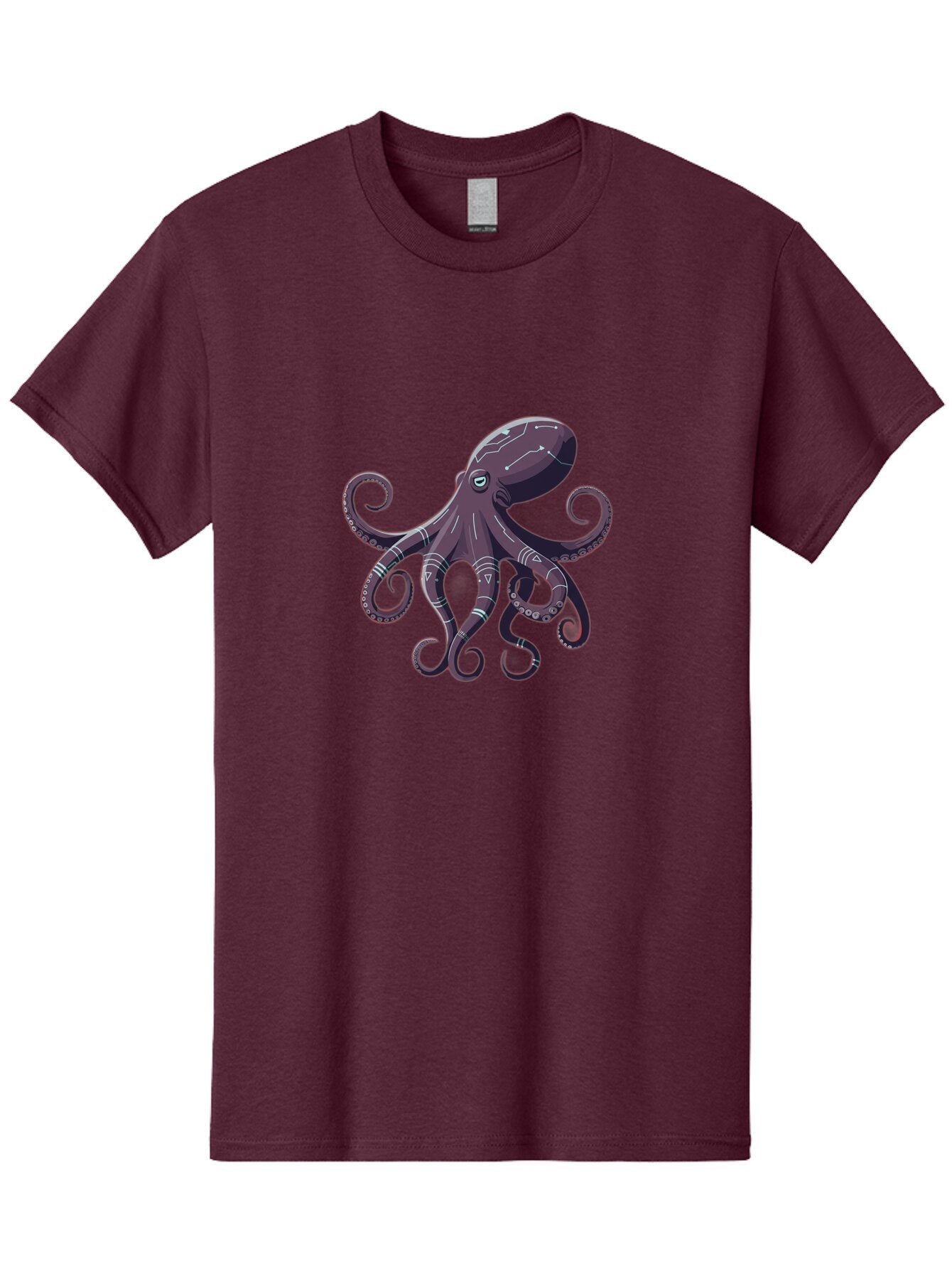 Octopus Men'S Graphic Tee, 100% Cotton, Comfortable Casual Summer Wear, Machine Washable, Vintage Camera, Old Camera, Antique Camera, Black Camera, Classic Photography, Photography Equipment, Nostalgic Device, Film Camera, Camera Art Bam997 8