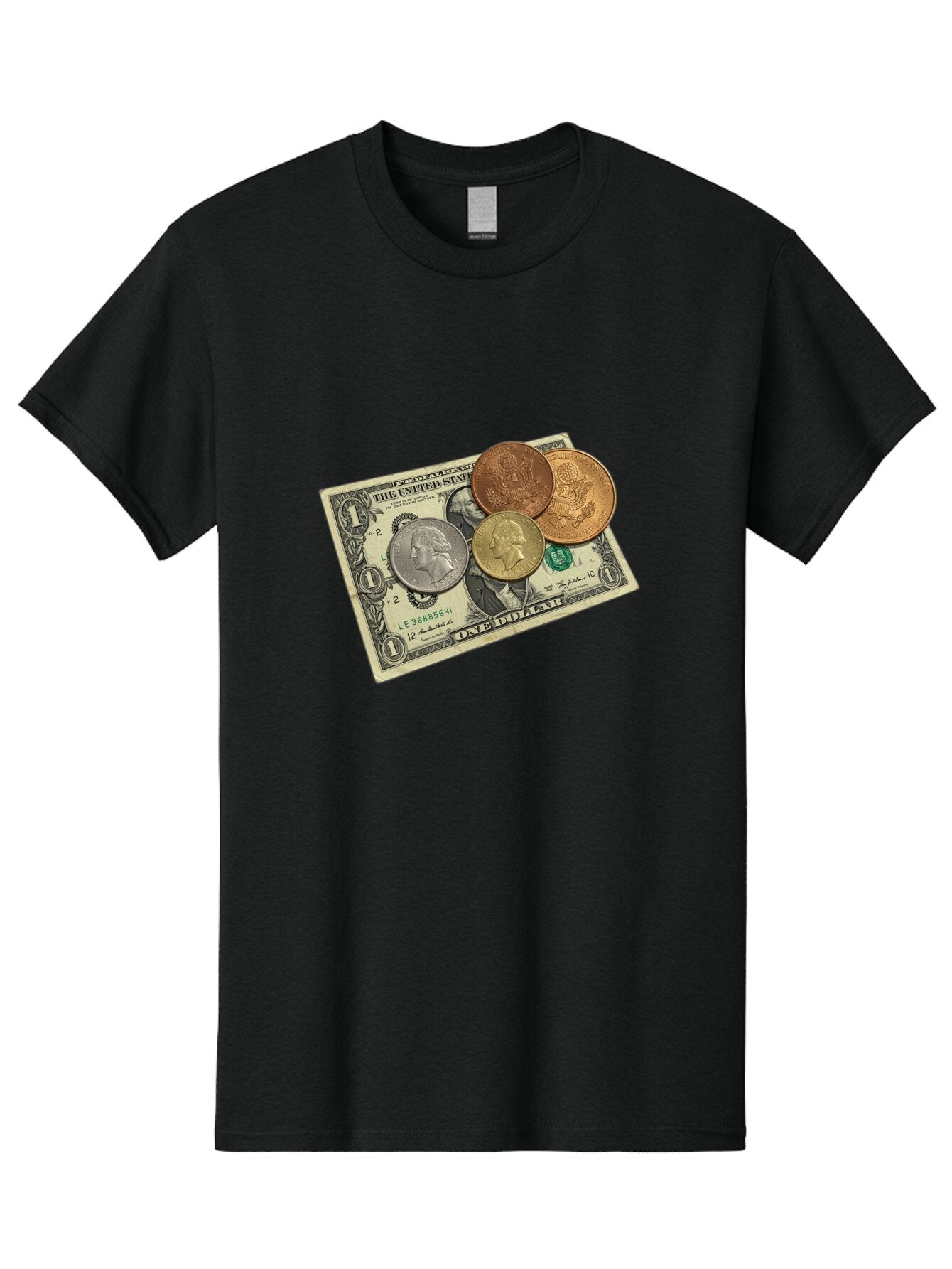 One-Dollar Men'S Graphic Tee, 100% Cotton, Comfortable Casual Summer Wear, Machine Washable, Vintage Camera, Old Camera, Antique Camera, Black Camera, Classic Photography, Photography Equipment, Nostalgic Device, Film Camera, Camera Art Ban000 3