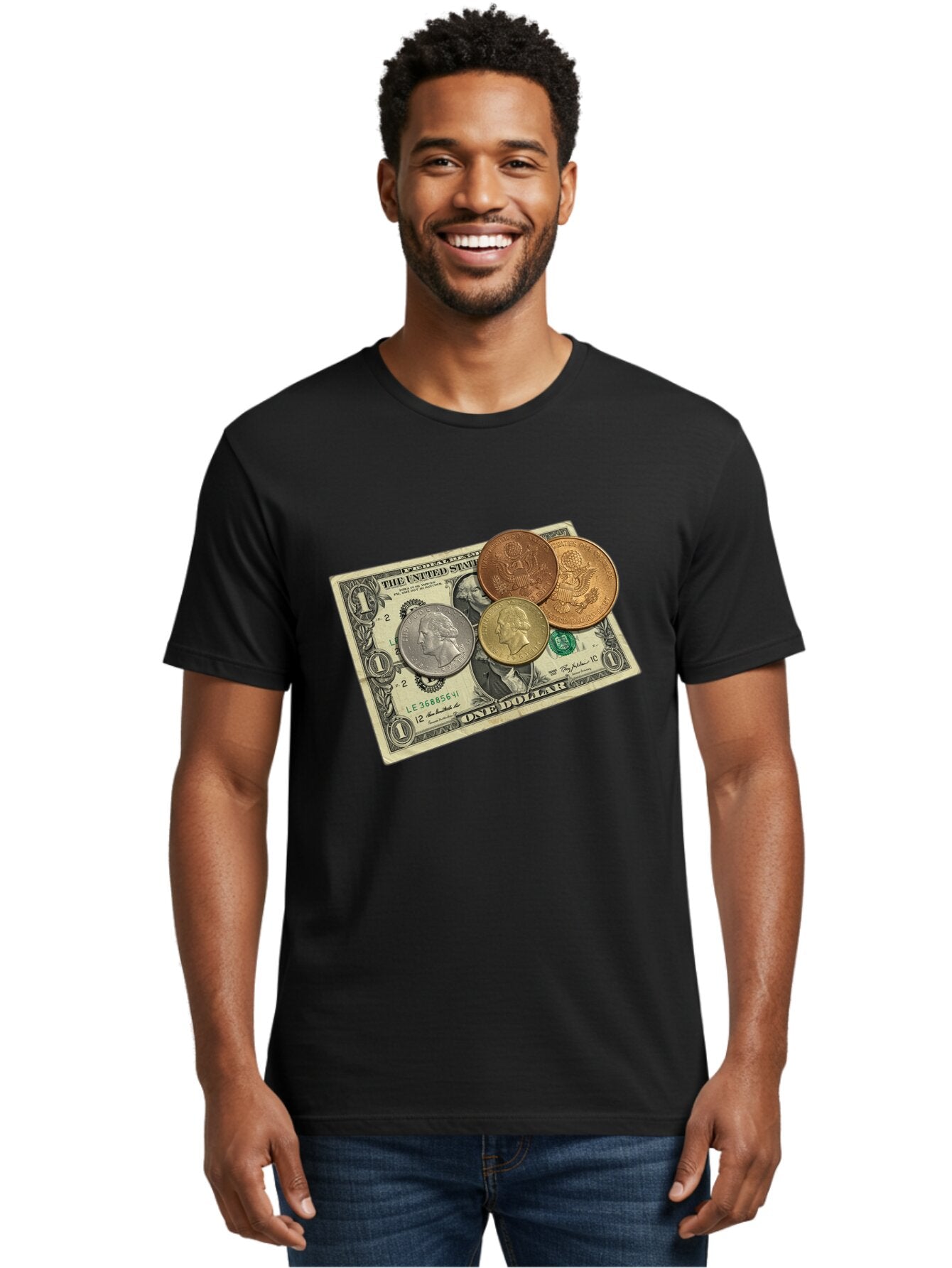 One-Dollar Men'S Graphic Tee, 100% Cotton, Comfortable Casual Summer Wear, Machine Washable, Vintage Camera, Old Camera, Antique Camera, Black Camera, Classic Photography, Photography Equipment, Nostalgic Device, Film Camera, Camera Art Ban000 22