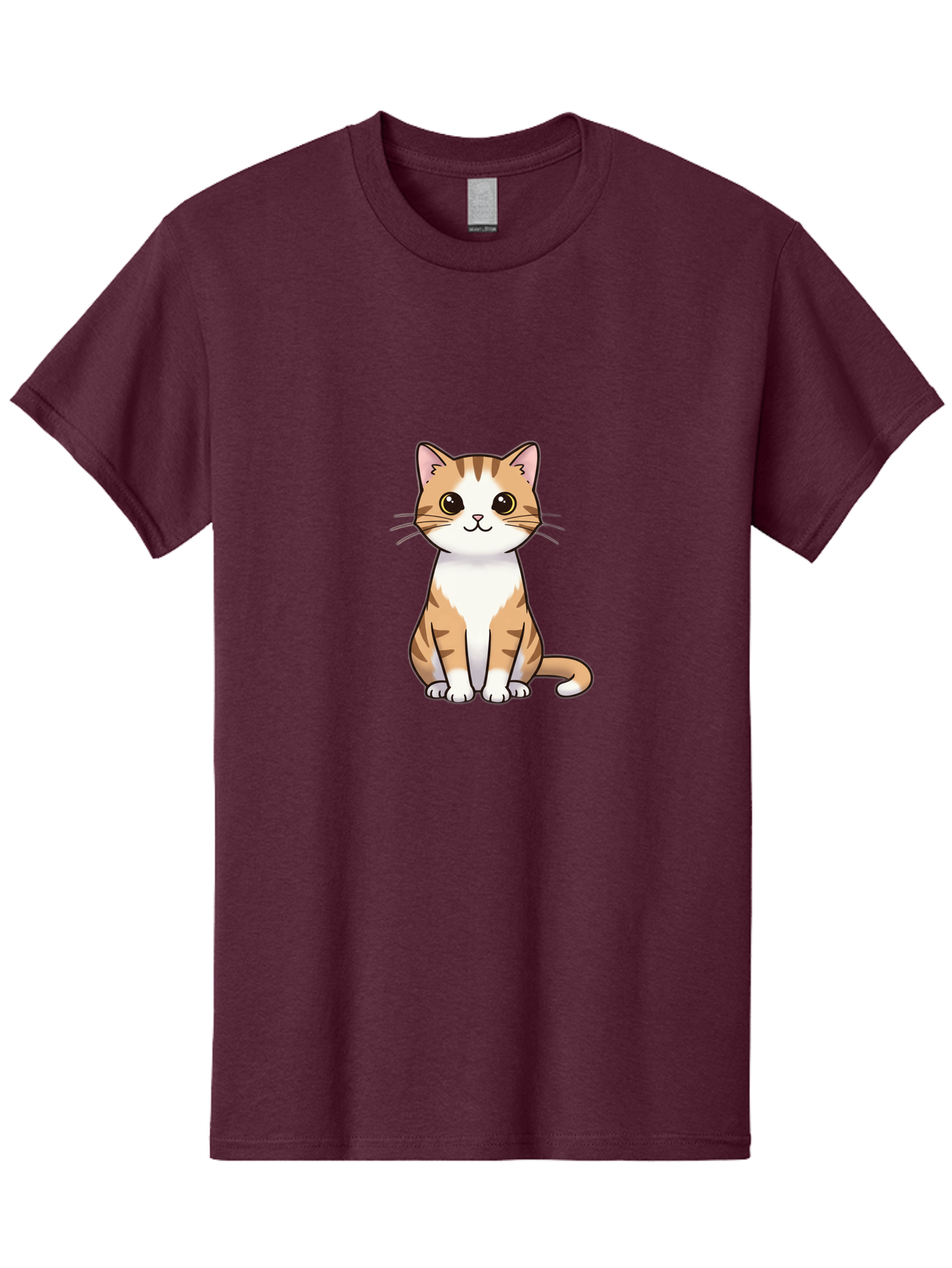 Orange-Tabby-Cat Men'S Graphic Tee, 100% Cotton, Comfortable Casual Summer Wear, Machine Washable, Vintage Camera, Old Camera, Antique Camera, Black Camera, Classic Photography, Photography Equipment, Nostalgic Device, Film Camera, Camera Art Ban004