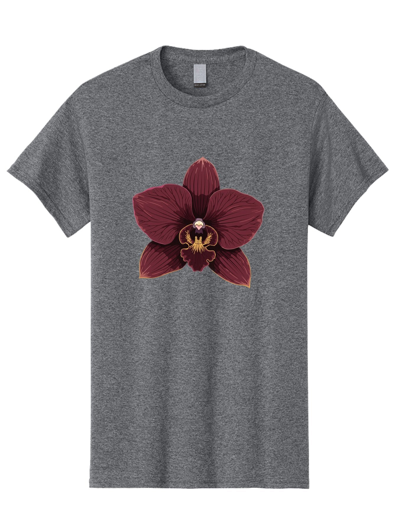 Orchid-Flower Men'S Graphic Tee, 100% Cotton, Comfortable Casual Summer Wear, Machine Washable, Vintage Camera, Old Camera, Antique Camera, Black Camera, Classic Photography, Photography Equipment, Nostalgic Device, Film Camera, Camera Art Ban005 14