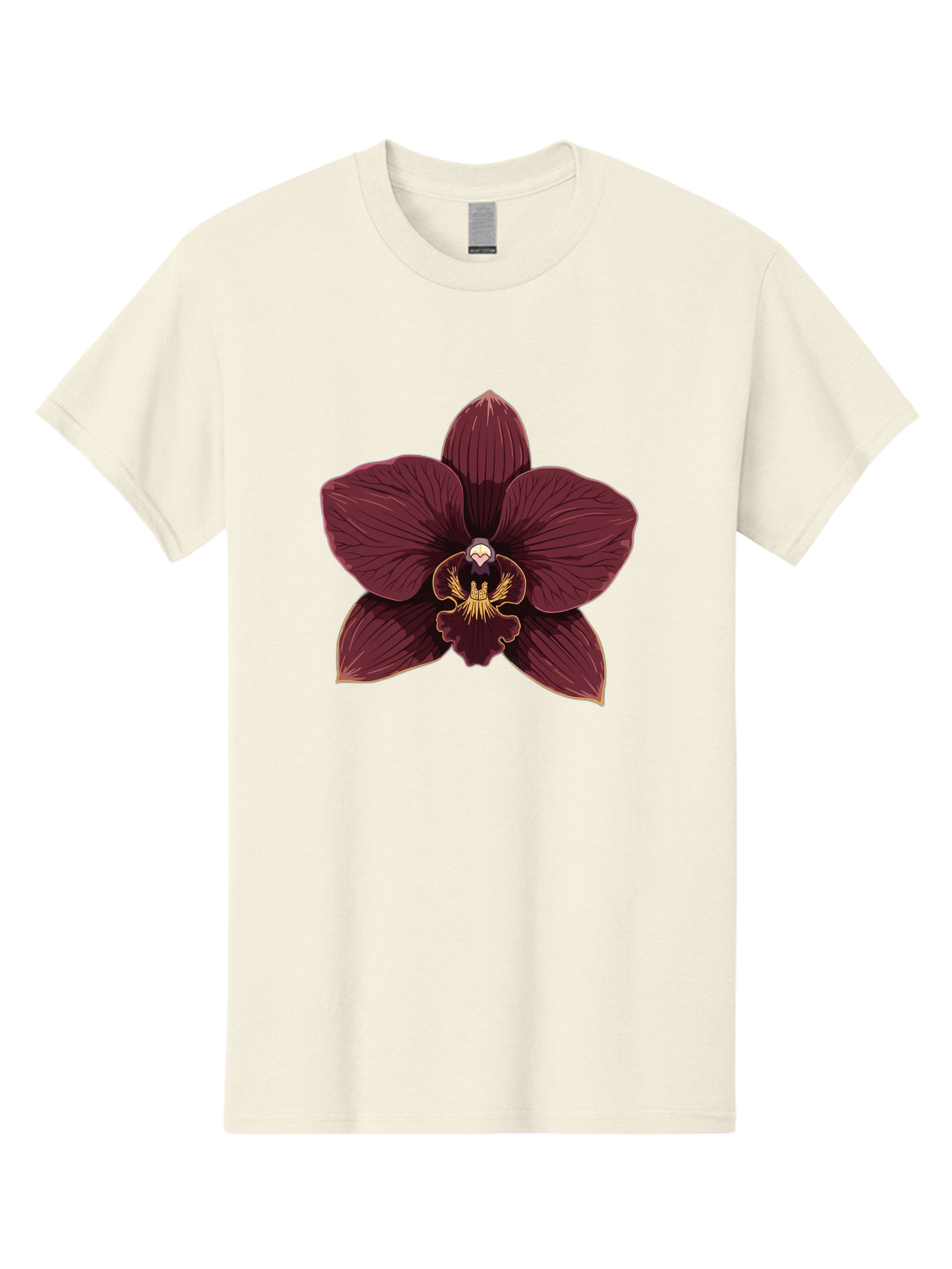 Orchid-Flower Men'S Graphic Tee, 100% Cotton, Comfortable Casual Summer Wear, Machine Washable, Vintage Camera, Old Camera, Antique Camera, Black Camera, Classic Photography, Photography Equipment, Nostalgic Device, Film Camera, Camera Art Ban005