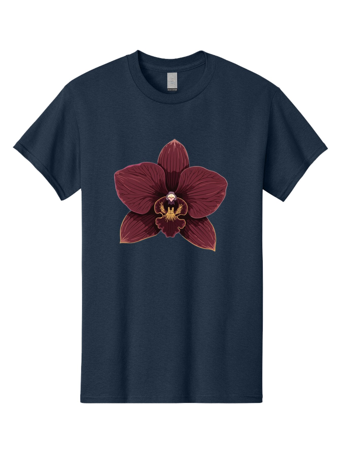 Orchid-Flower Men'S Graphic Tee, 100% Cotton, Comfortable Casual Summer Wear, Machine Washable, Vintage Camera, Old Camera, Antique Camera, Black Camera, Classic Photography, Photography Equipment, Nostalgic Device, Film Camera, Camera Art Ban005 13