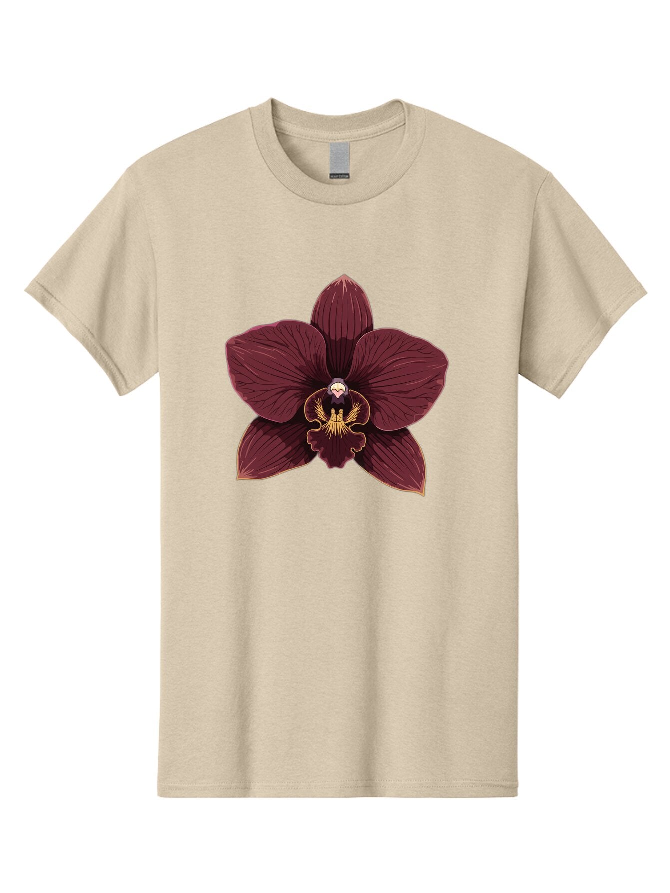 Orchid-Flower Men'S Graphic Tee, 100% Cotton, Comfortable Casual Summer Wear, Machine Washable, Vintage Camera, Old Camera, Antique Camera, Black Camera, Classic Photography, Photography Equipment, Nostalgic Device, Film Camera, Camera Art Ban005 8
