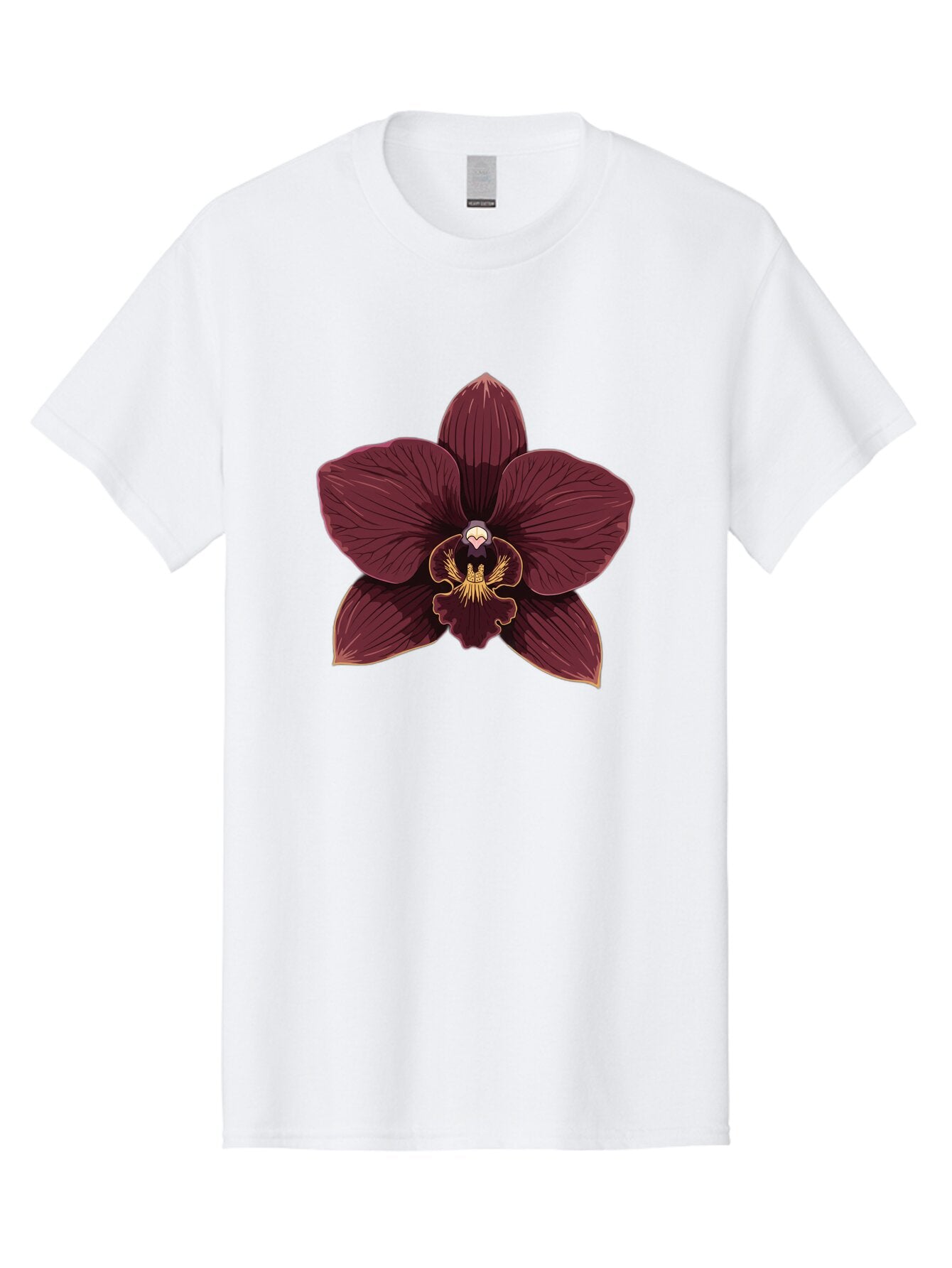 Orchid-Flower Men'S Graphic Tee, 100% Cotton, Comfortable Casual Summer Wear, Machine Washable, Vintage Camera, Old Camera, Antique Camera, Black Camera, Classic Photography, Photography Equipment, Nostalgic Device, Film Camera, Camera Art Ban005