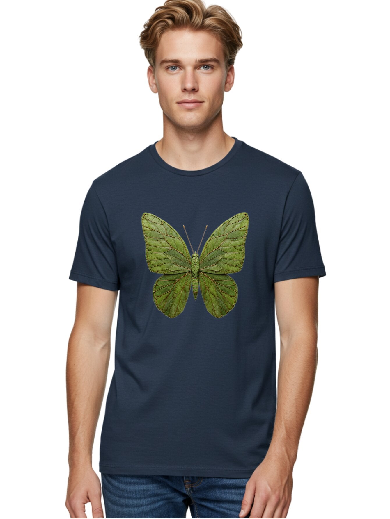 Oreta-Leaf-Moth Men'S Graphic Tee, 100% Cotton, Comfortable Casual Summer Wear, Machine Washable, Vintage Camera, Old Camera, Antique Camera, Black Camera, Classic Photography, Photography Equipment, Nostalgic Device, Film Camera, Camera Art Ban006 20