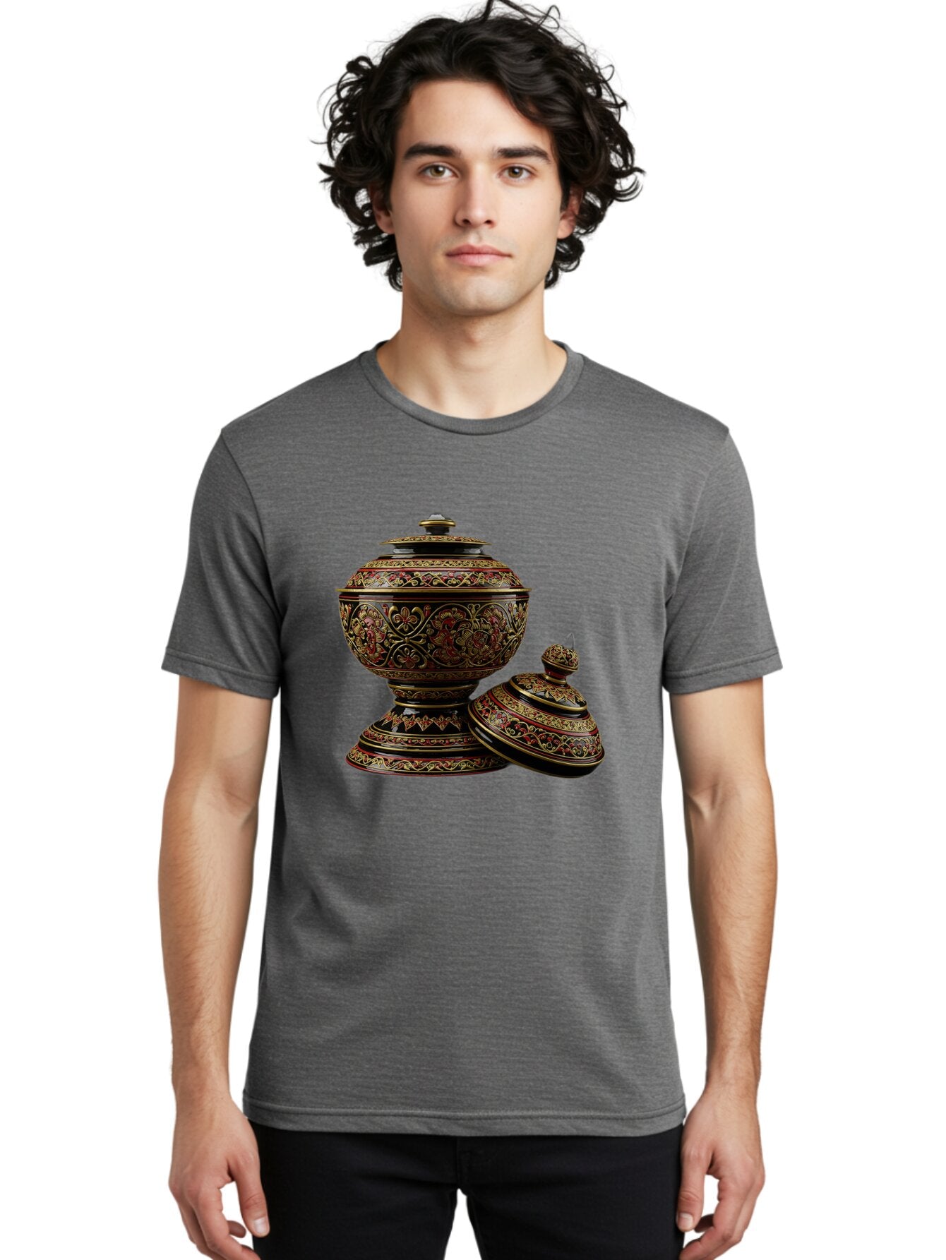 Ornate-Vases Men'S Graphic Tee, 100% Cotton, Comfortable Casual Summer Wear, Machine Washable, Vintage Camera, Old Camera, Antique Camera, Black Camera, Classic Photography, Photography Equipment, Nostalgic Device, Film Camera, Camera Art Ban011 25