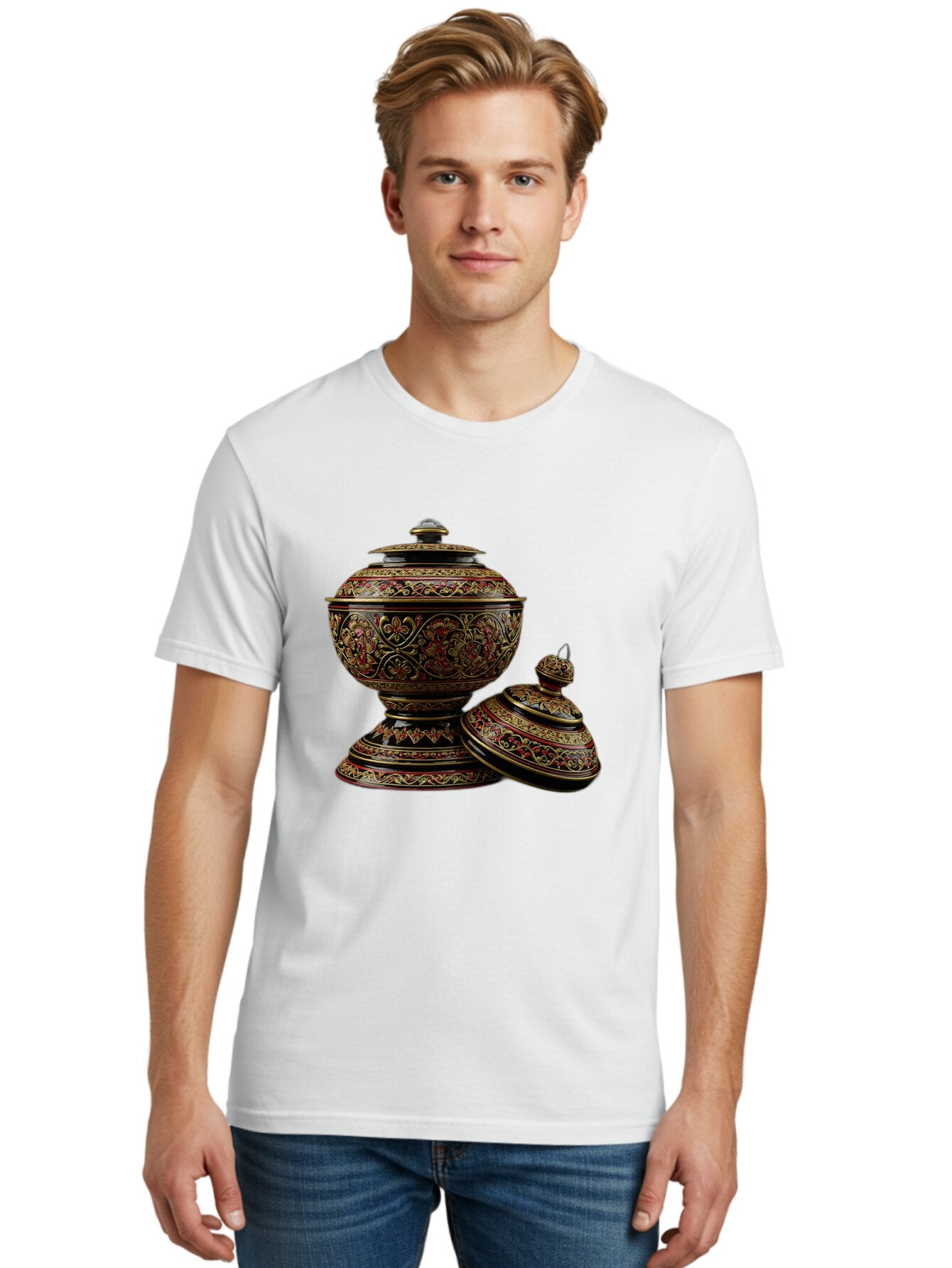 Ornate-Vases Men'S Graphic Tee, 100% Cotton, Comfortable Casual Summer Wear, Machine Washable, Vintage Camera, Old Camera, Antique Camera, Black Camera, Classic Photography, Photography Equipment, Nostalgic Device, Film Camera, Camera Art Ban011 20