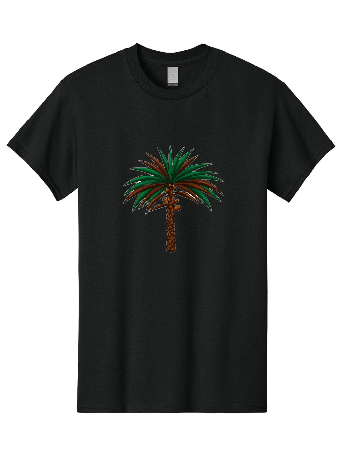 Palm-Tree Men'S Graphic Tee, 100% Cotton, Comfortable Casual Summer Wear, Machine Washable, Vintage Camera, Old Camera, Antique Camera, Black Camera, Classic Photography, Photography Equipment, Nostalgic Device, Film Camera, Camera Art Ban020 4