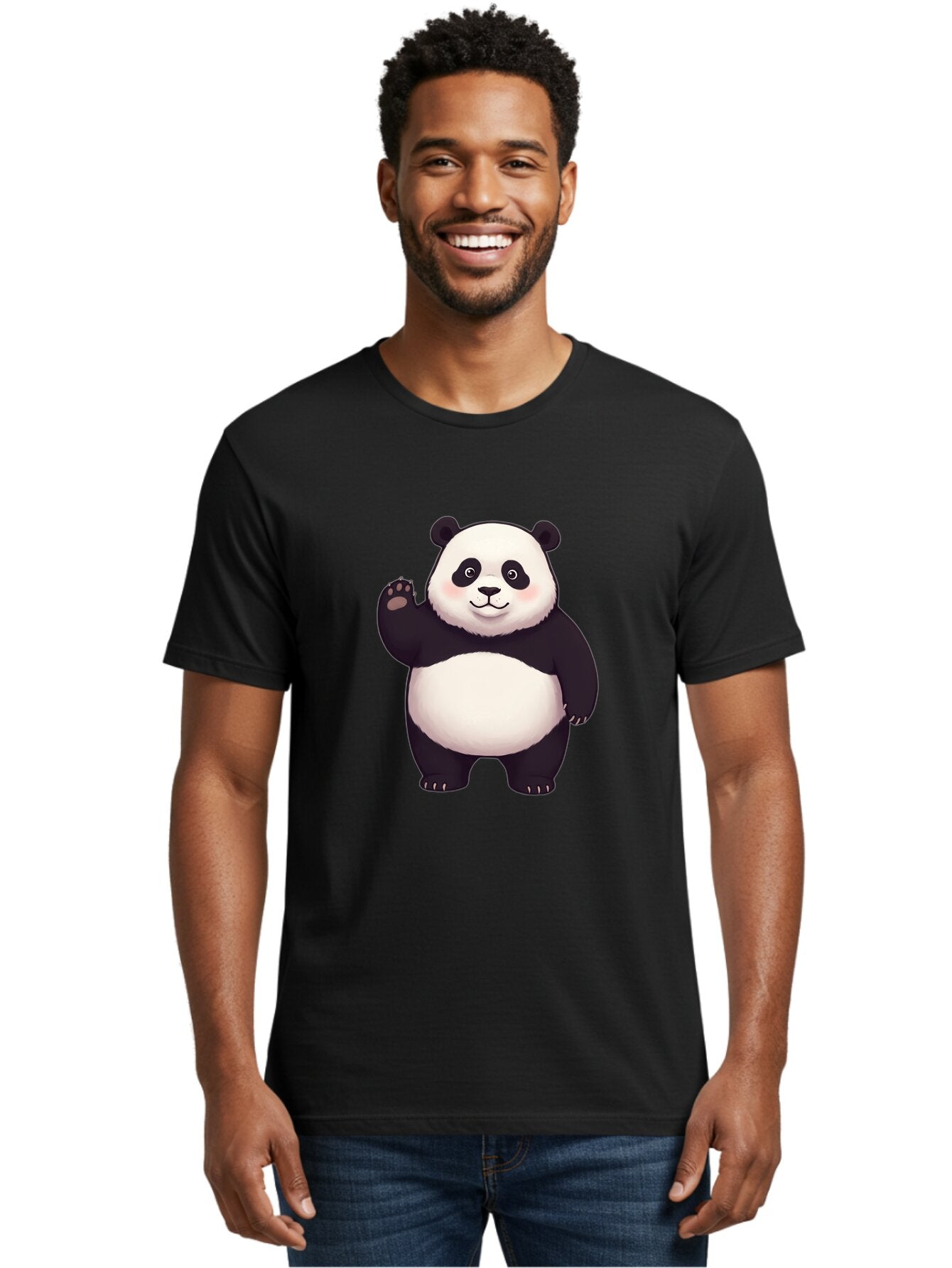 Panda-7 Men'S Graphic Tee, 100% Cotton, Comfortable Casual Summer Wear, Machine Washable, Vintage Camera, Old Camera, Antique Camera, Black Camera, Classic Photography, Photography Equipment, Nostalgic Device, Film Camera, Camera Art Ban029 30