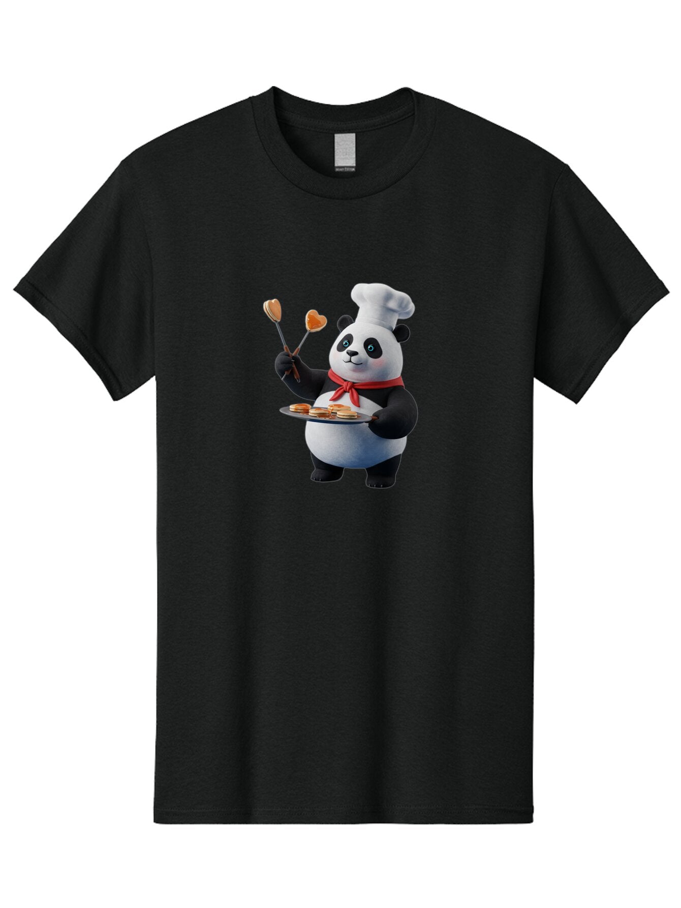 Panda-Chef-1 Men'S Graphic Tee, 100% Cotton, Comfortable Casual Summer Wear, Machine Washable, Vintage Camera, Old Camera, Antique Camera, Black Camera, Classic Photography, Photography Equipment, Nostalgic Device, Film Camera, Camera Art Ban032 4