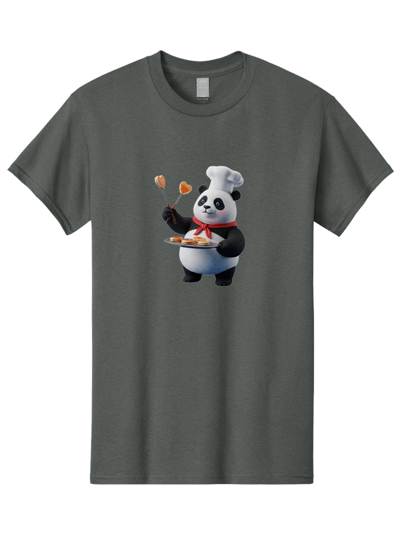 Panda-Chef-1 Men'S Graphic Tee, 100% Cotton, Comfortable Casual Summer Wear, Machine Washable, Vintage Camera, Old Camera, Antique Camera, Black Camera, Classic Photography, Photography Equipment, Nostalgic Device, Film Camera, Camera Art Ban032