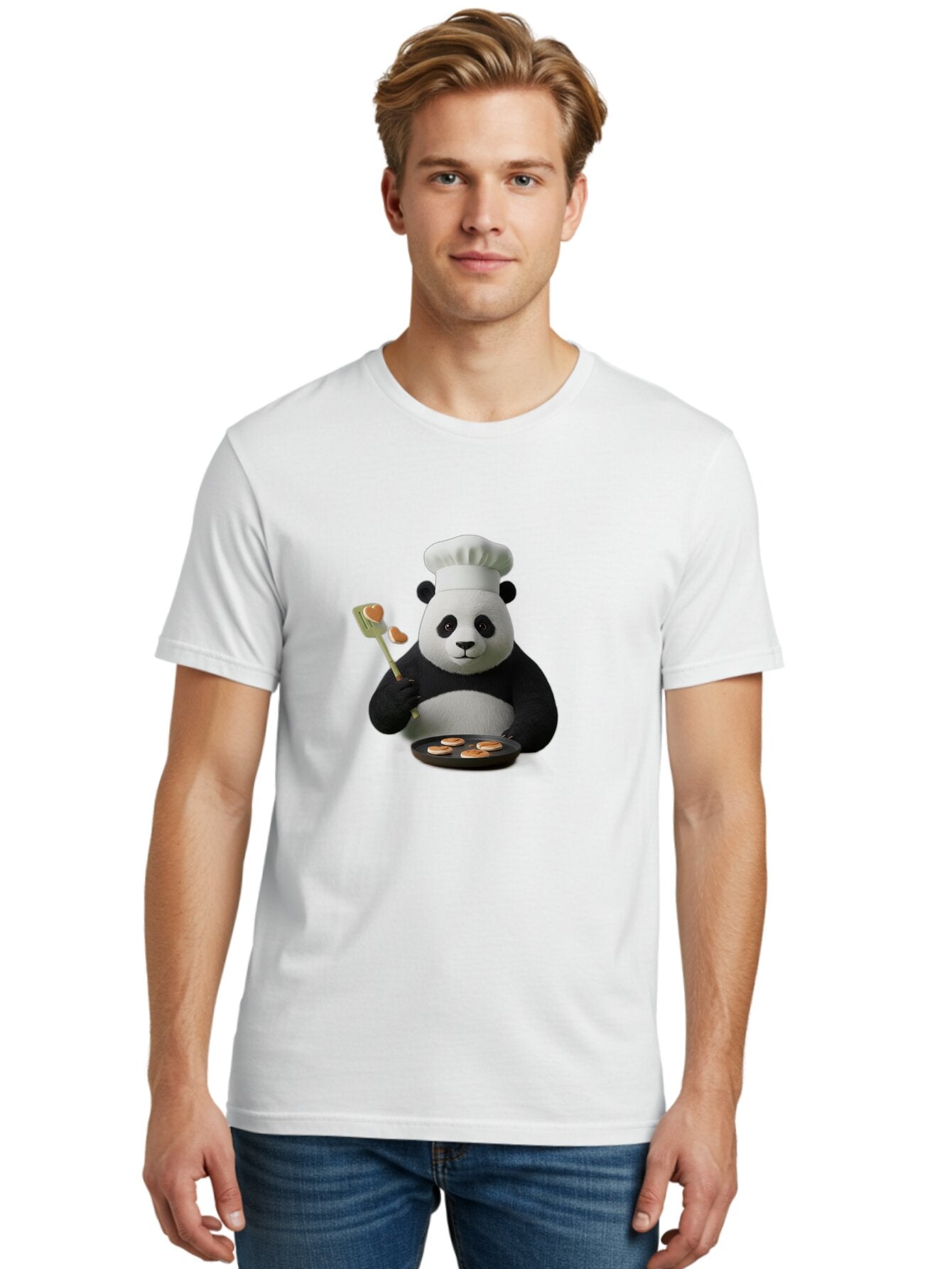 Panda-Chef-2 Men'S Graphic Tee, 100% Cotton, Comfortable Casual Summer Wear, Machine Washable, Vintage Camera, Old Camera, Antique Camera, Black Camera, Classic Photography, Photography Equipment, Nostalgic Device, Film Camera, Camera Art Ban033 17