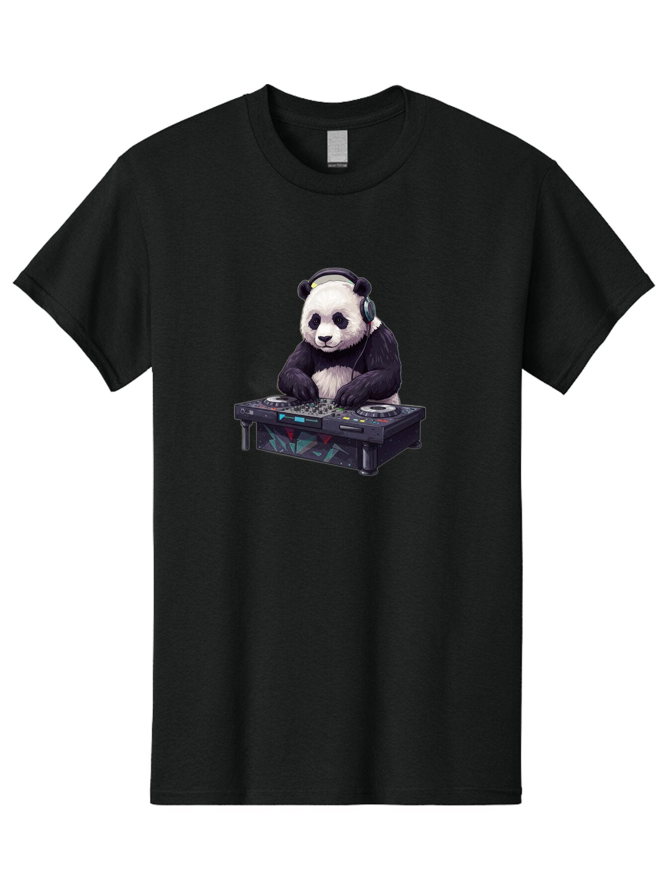 Panda-Dj-3 Men'S Graphic Tee, 100% Cotton, Comfortable Casual Summer Wear, Machine Washable, Vintage Camera, Old Camera, Antique Camera, Black Camera, Classic Photography, Photography Equipment, Nostalgic Device, Film Camera, Camera Art Ban038 11