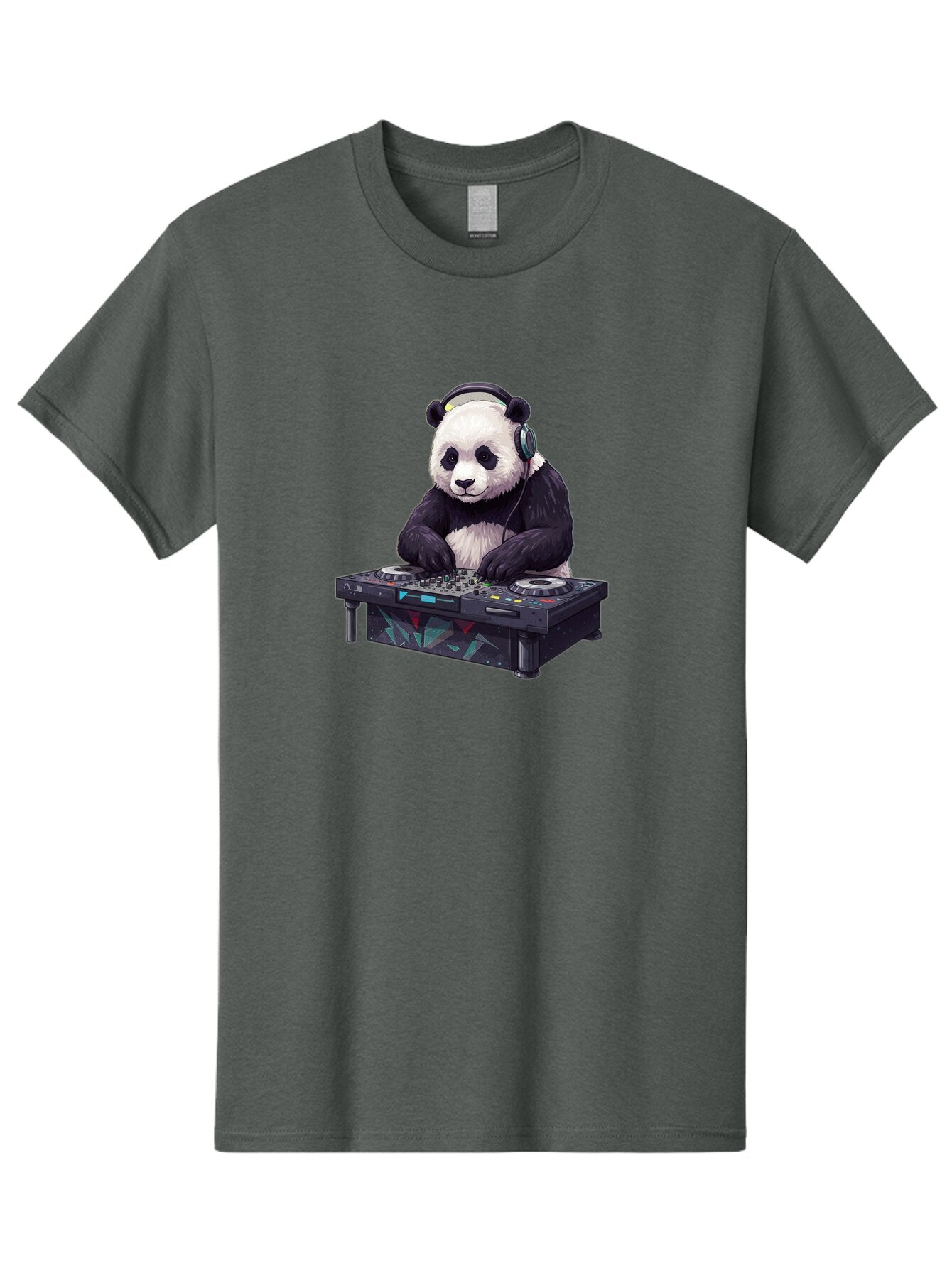 Panda-Dj-3 Men'S Graphic Tee, 100% Cotton, Comfortable Casual Summer Wear, Machine Washable, Vintage Camera, Old Camera, Antique Camera, Black Camera, Classic Photography, Photography Equipment, Nostalgic Device, Film Camera, Camera Art Ban038 8