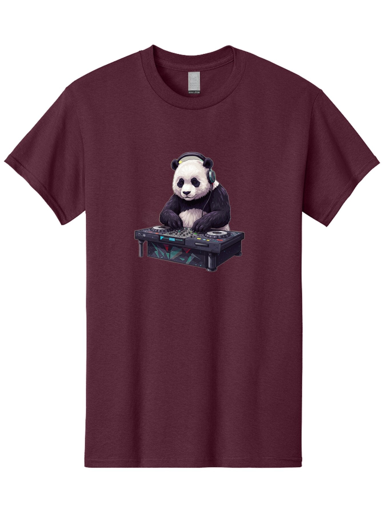 Panda-Dj-3 Men'S Graphic Tee, 100% Cotton, Comfortable Casual Summer Wear, Machine Washable, Vintage Camera, Old Camera, Antique Camera, Black Camera, Classic Photography, Photography Equipment, Nostalgic Device, Film Camera, Camera Art Ban038 12