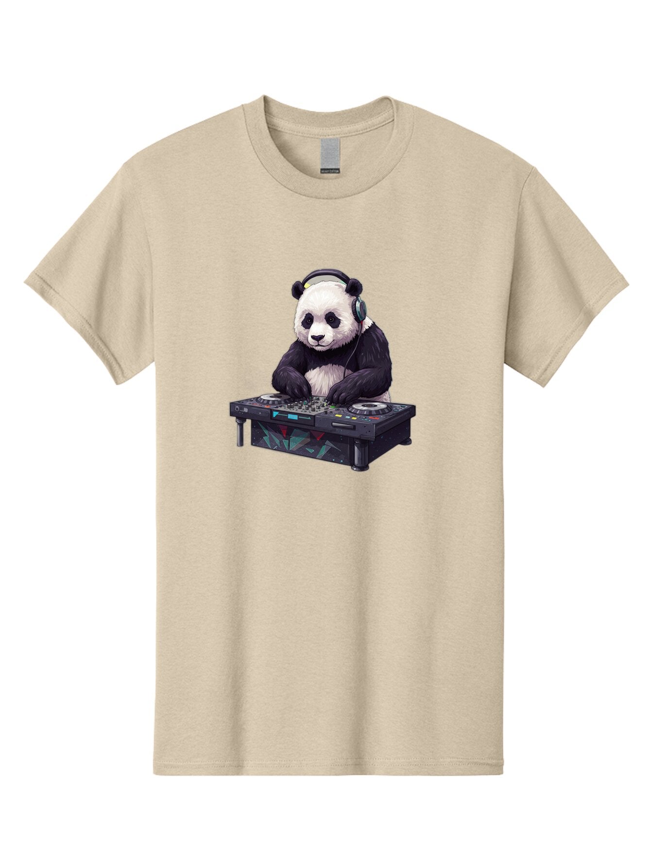 Panda-Dj-3 Men'S Graphic Tee, 100% Cotton, Comfortable Casual Summer Wear, Machine Washable, Vintage Camera, Old Camera, Antique Camera, Black Camera, Classic Photography, Photography Equipment, Nostalgic Device, Film Camera, Camera Art Ban038 14