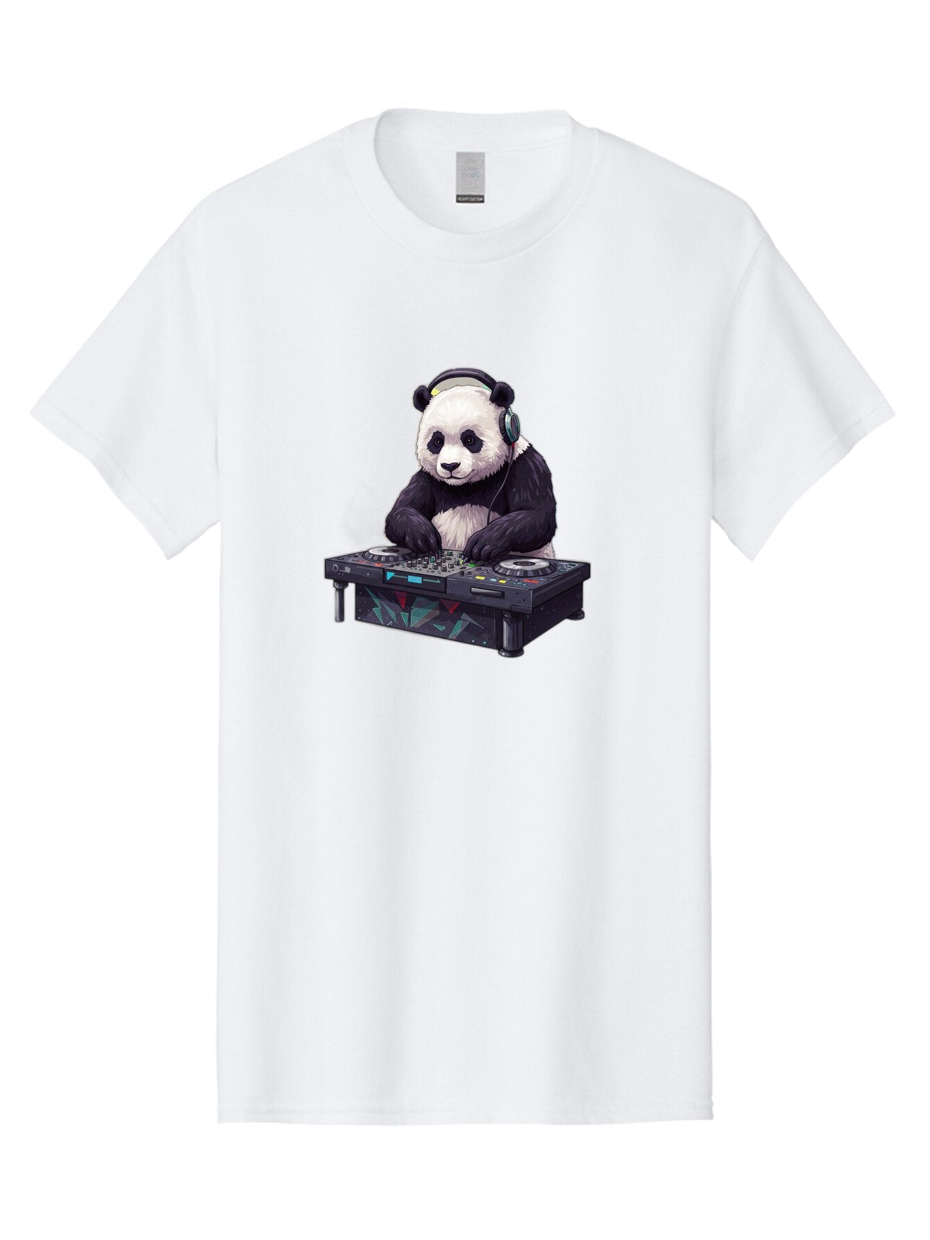 Panda-Dj-3 Men'S Graphic Tee, 100% Cotton, Comfortable Casual Summer Wear, Machine Washable, Vintage Camera, Old Camera, Antique Camera, Black Camera, Classic Photography, Photography Equipment, Nostalgic Device, Film Camera, Camera Art Ban038 7
