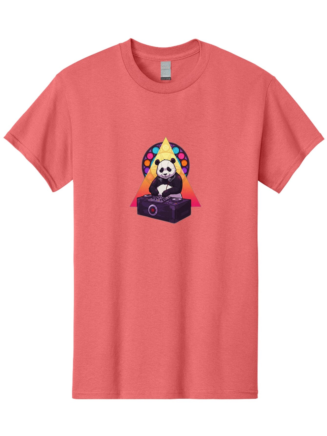 Panda-Dj-4 Men'S Graphic Tee, 100% Cotton, Comfortable Casual Summer Wear, Machine Washable, Vintage Camera, Old Camera, Antique Camera, Black Camera, Classic Photography, Photography Equipment, Nostalgic Device, Film Camera, Camera Art Ban039