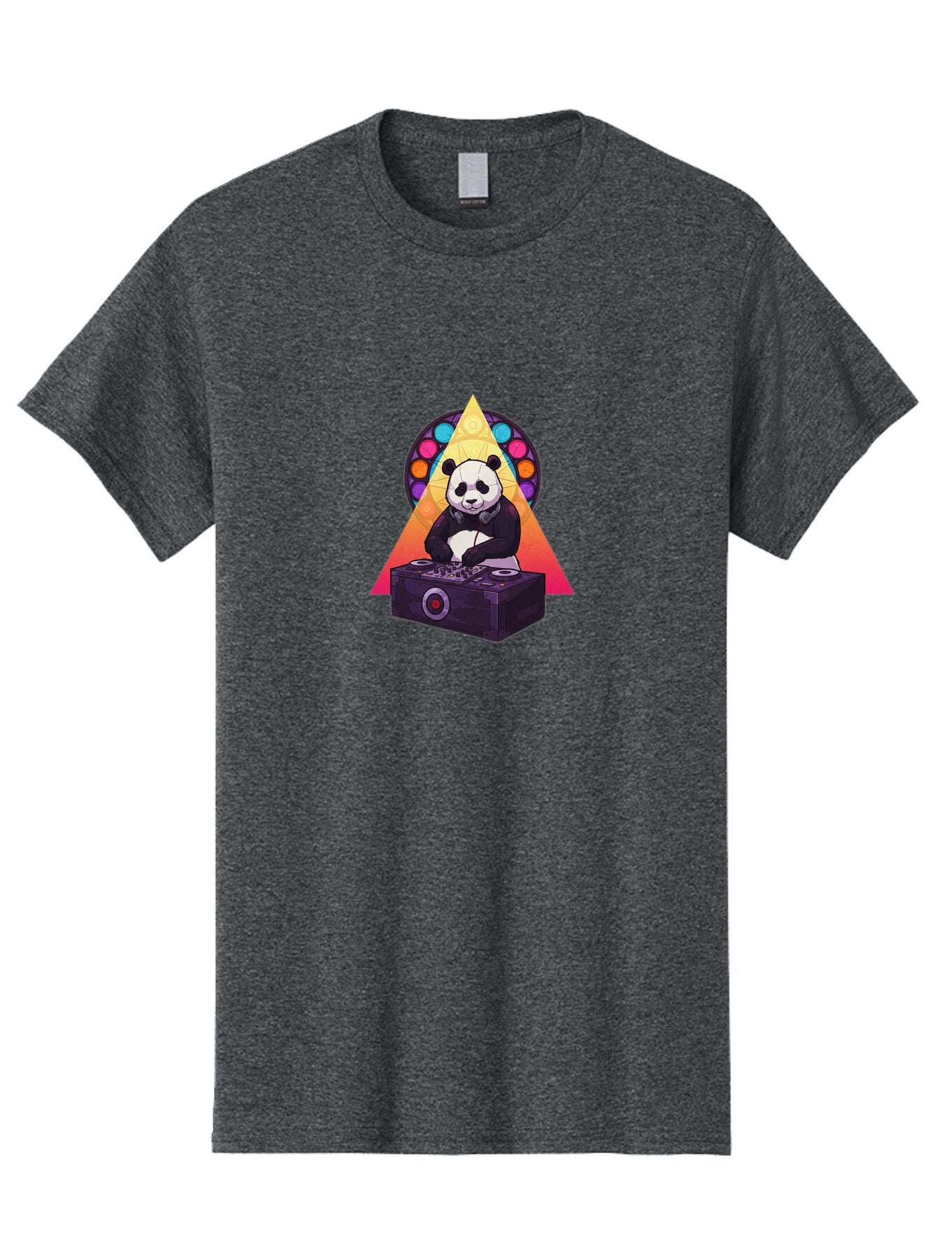 Panda-Dj-4 Men'S Graphic Tee, 100% Cotton, Comfortable Casual Summer Wear, Machine Washable, Vintage Camera, Old Camera, Antique Camera, Black Camera, Classic Photography, Photography Equipment, Nostalgic Device, Film Camera, Camera Art Ban039 7