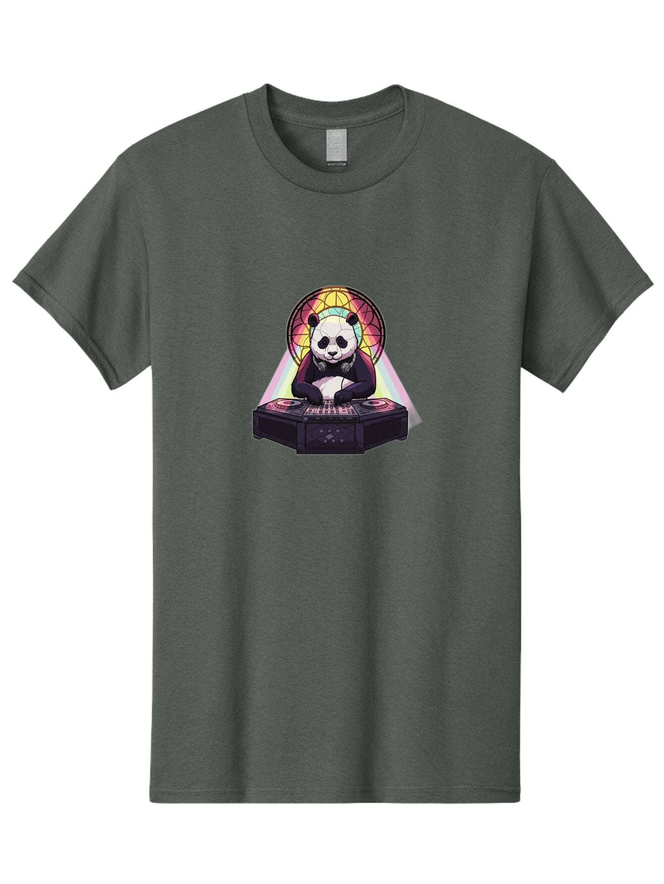 Panda-Dj-5 Men'S Graphic Tee, 100% Cotton, Comfortable Casual Summer Wear, Machine Washable, Vintage Camera, Old Camera, Antique Camera, Black Camera, Classic Photography, Photography Equipment, Nostalgic Device, Film Camera, Camera Art Ban040 7