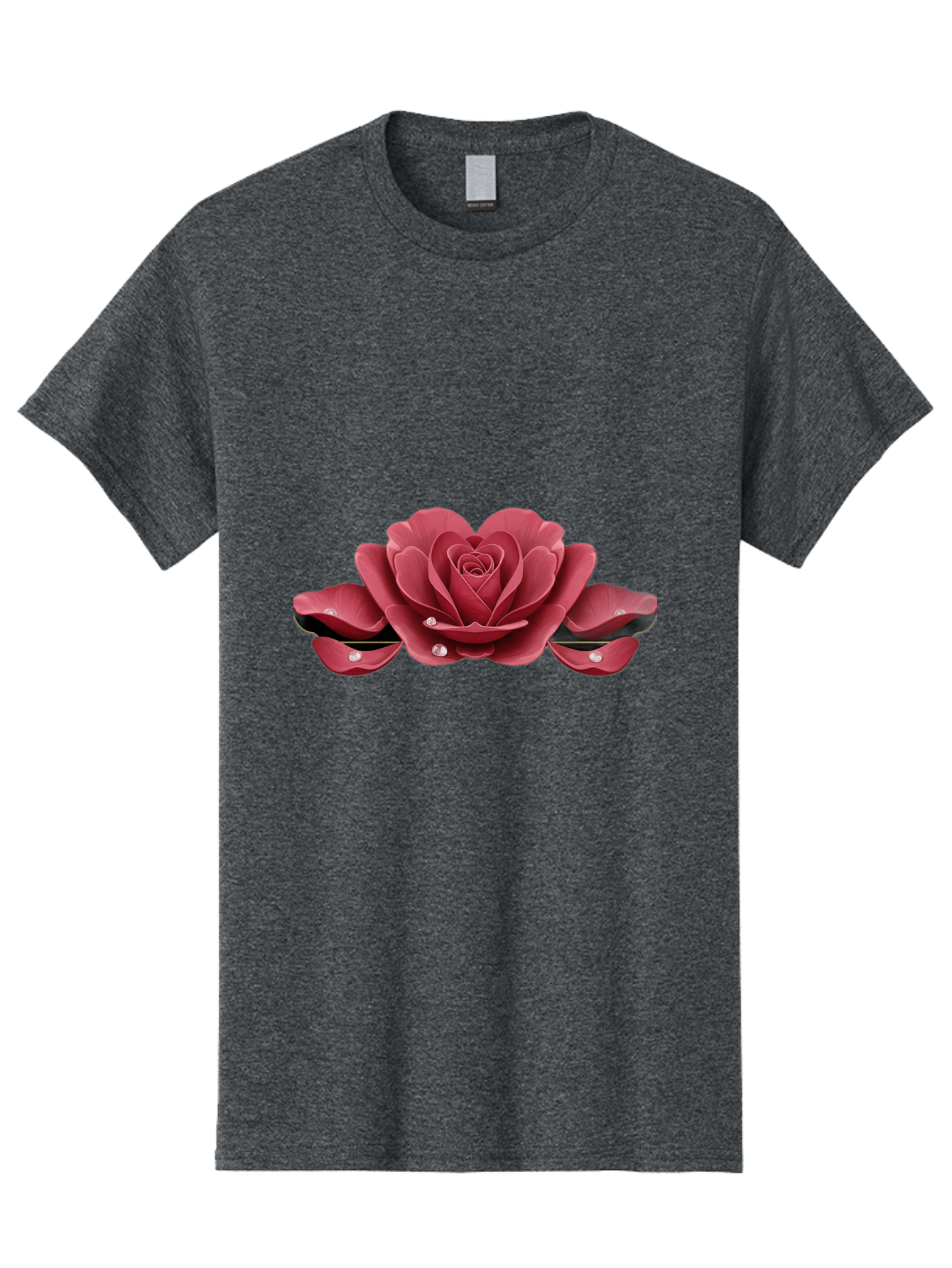 Paper-Flower-With-Pearls Men'S Graphic Tee, 100% Cotton, Comfortable Casual Summer Wear, Machine Washable, Vintage Camera, Old Camera, Antique Camera, Black Camera, Classic Photography, Photography Equipment, Nostalgic Device, Film Camera, Ban047 7