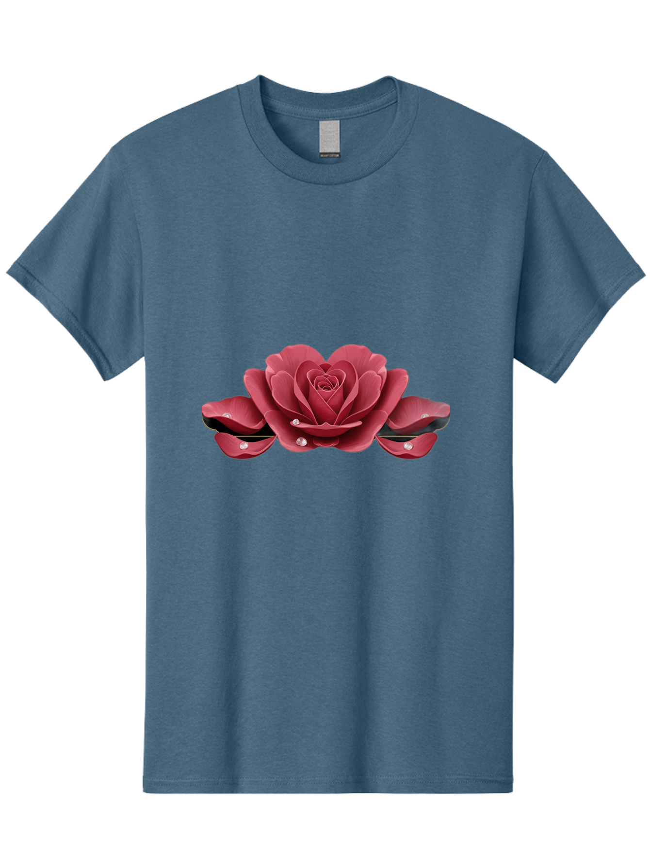 Paper-Flower-With-Pearls Men'S Graphic Tee, 100% Cotton, Comfortable Casual Summer Wear, Machine Washable, Vintage Camera, Old Camera, Antique Camera, Black Camera, Classic Photography, Photography Equipment, Nostalgic Device, Film Camera, Ban047