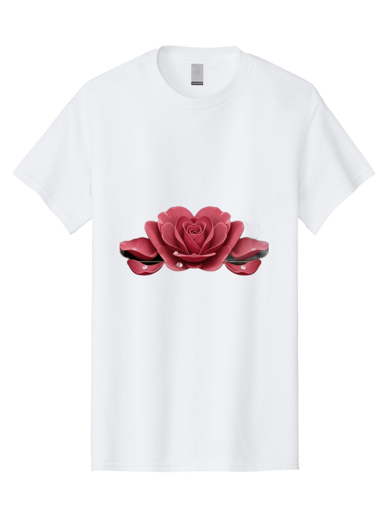 Paper-Flower-With-Pearls Men'S Graphic Tee, 100% Cotton, Comfortable Casual Summer Wear, Machine Washable, Vintage Camera, Old Camera, Antique Camera, Black Camera, Classic Photography, Photography Equipment, Nostalgic Device, Film Camera, Ban047 10