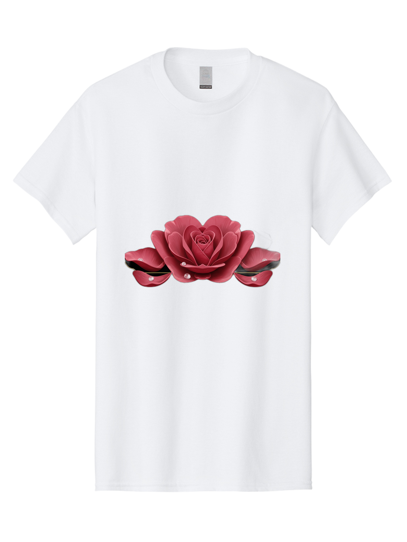 Paper-Flower-With-Pearls Men'S Graphic Tee, 100% Cotton, Comfortable Casual Summer Wear, Machine Washable, Vintage Camera, Old Camera, Antique Camera, Black Camera, Classic Photography, Photography Equipment, Nostalgic Device, Film Camera, Ban047 14