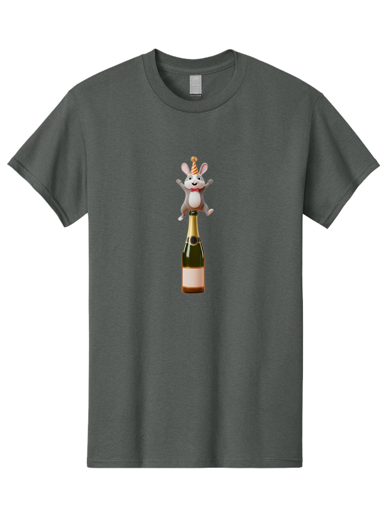 Party-Mouse-Champagne Men'S Graphic Tee, 100% Cotton, Comfortable Casual Summer Wear, Machine Washable, Vintage Camera, Old Camera, Antique Camera, Black Camera, Classic Photography, Photography Equipment, Nostalgic Device, Film Camera, Ban052 11