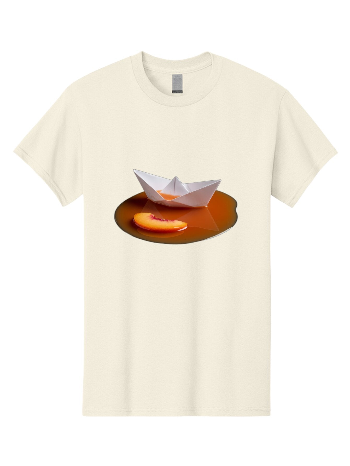 Peach-Slice-And-Paper-Boat Men'S Graphic Tee, 100% Cotton, Comfortable Casual Summer Wear, Machine Washable, Vintage Camera, Old Camera, Antique Camera, Black Camera, Classic Photography, Photography Equipment, Nostalgic Device, Film Camera, Ban058 11