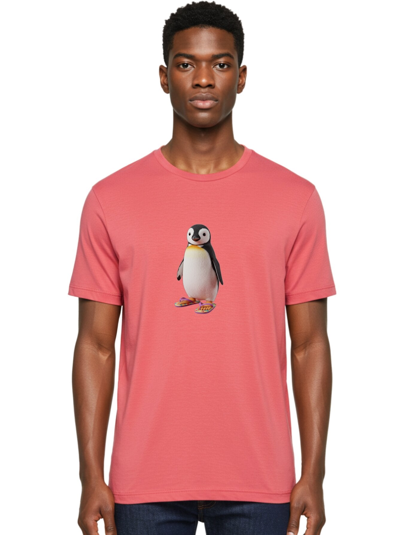 Penguin-2 Men'S Graphic Tee, 100% Cotton, Comfortable Casual Summer Wear, Machine Washable, Vintage Camera, Old Camera, Antique Camera, Black Camera, Classic Photography, Photography Equipment, Nostalgic Device, Film Camera, Camera Art Ban062 26