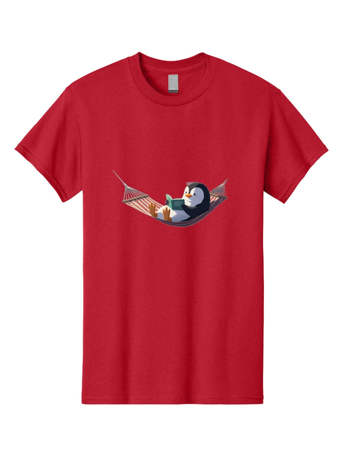 Penguin-In-Hammock Men'S Graphic Tee, 100% Cotton, Comfortable Casual Summer Wear, Machine Washable, Vintage Camera, Old Camera, Antique Camera, Black Camera, Classic Photography, Photography Equipment, Nostalgic Device, Film Camera, Ban074 5