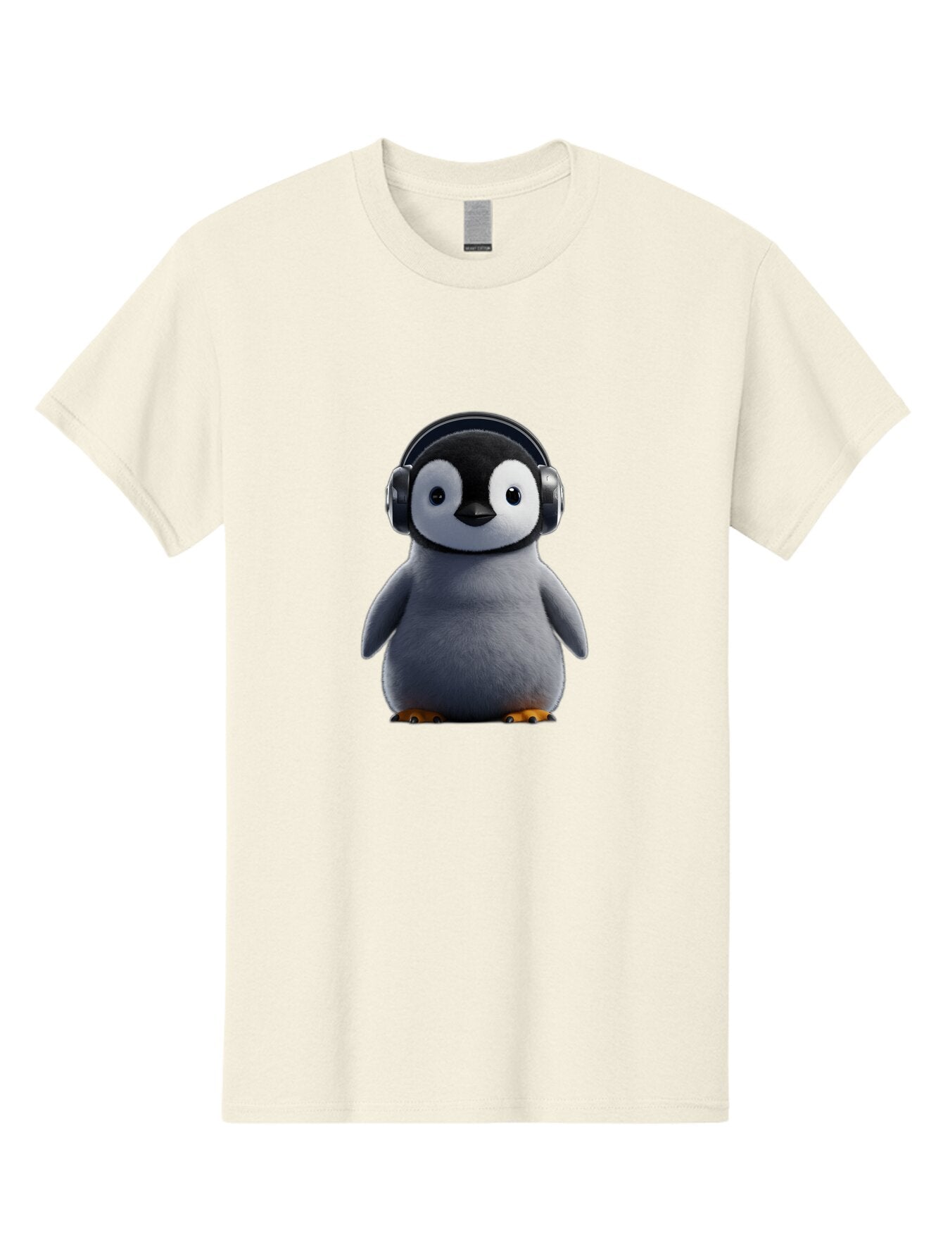 Penguin-With-Headphones-2 Men'S Graphic Tee, 100% Cotton, Comfortable Casual Summer Wear, Machine Washable, Vintage Camera, Old Camera, Antique Camera, Black Camera, Classic Photography, Photography Equipment, Nostalgic Device, Film Camera, Ban085 10