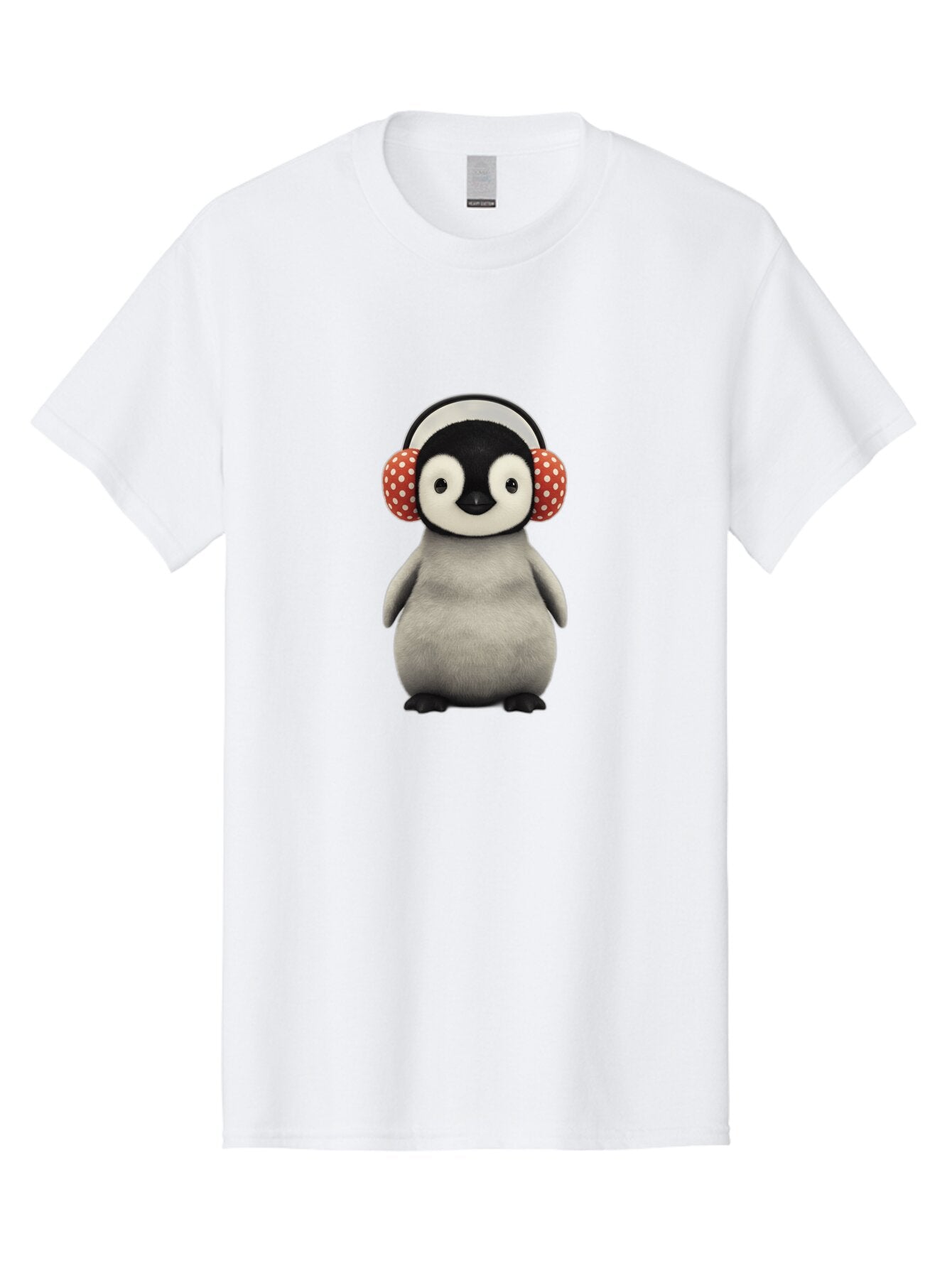 Penguin-With-Headphones-3 Men'S Graphic Tee, 100% Cotton, Comfortable Casual Summer Wear, Machine Washable, Vintage Camera, Old Camera, Antique Camera, Black Camera, Classic Photography, Photography Equipment, Nostalgic Device, Film Camera, Ban086