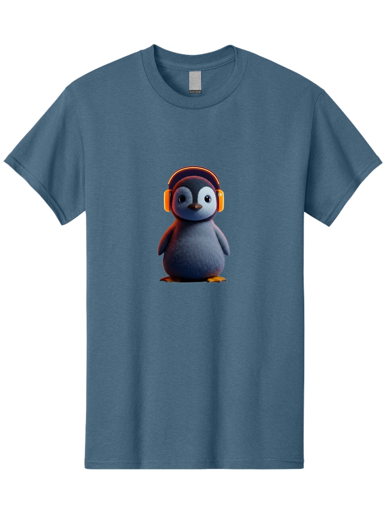 Penguin-With-Headphones-4 Men'S Graphic Tee, 100% Cotton, Comfortable Casual Summer Wear, Machine Washable, Vintage Camera, Old Camera, Antique Camera, Black Camera, Classic Photography, Photography Equipment, Nostalgic Device, Film Camera, Ban087