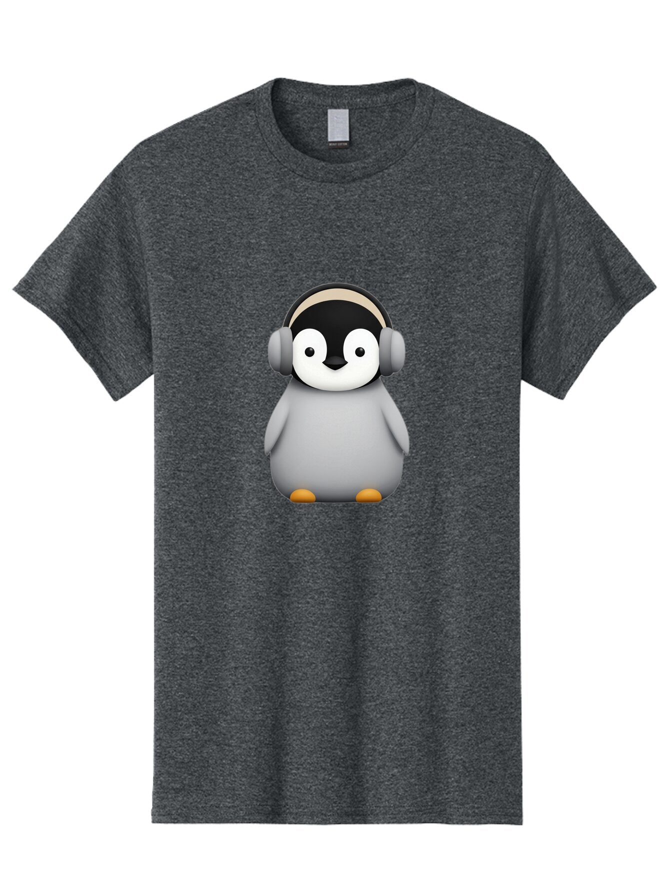 Penguin-With-Headphones-5 Men'S Graphic Tee, 100% Cotton, Comfortable Casual Summer Wear, Machine Washable, Vintage Camera, Old Camera, Antique Camera, Black Camera, Classic Photography, Photography Equipment, Nostalgic Device, Film Camera, Ban088 4