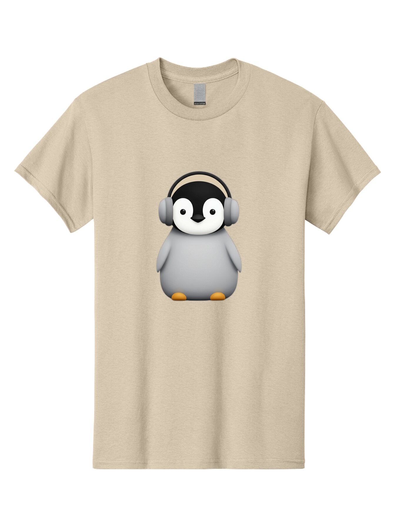Penguin-With-Headphones-5 Men'S Graphic Tee, 100% Cotton, Comfortable Casual Summer Wear, Machine Washable, Vintage Camera, Old Camera, Antique Camera, Black Camera, Classic Photography, Photography Equipment, Nostalgic Device, Film Camera, Ban088 8