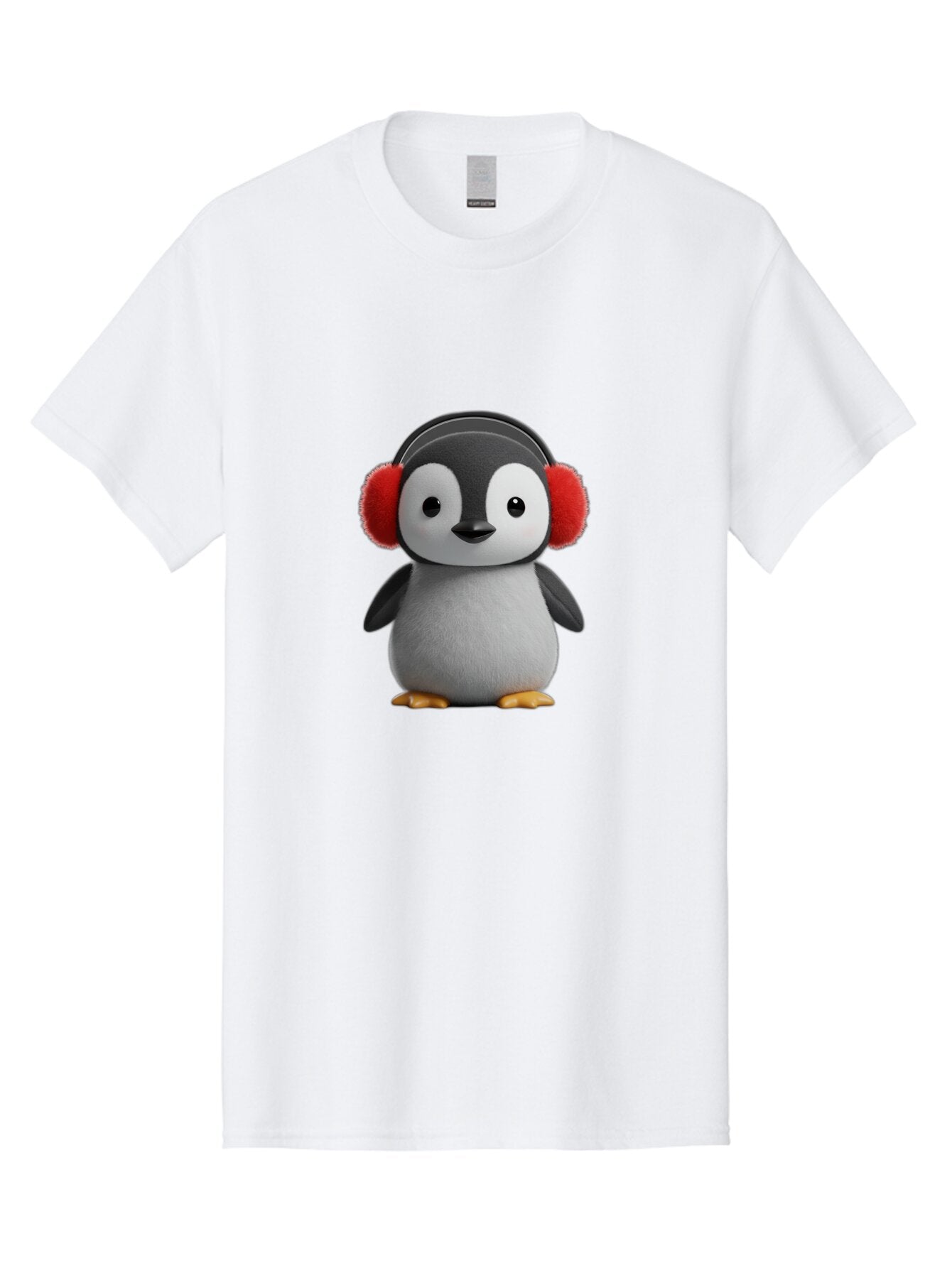 Penguin-With-Headphones Men'S Graphic Tee, 100% Cotton, Comfortable Casual Summer Wear, Machine Washable, Vintage Camera, Old Camera, Antique Camera, Black Camera, Classic Photography, Photography Equipment, Nostalgic Device, Film Camera, Ban089 13