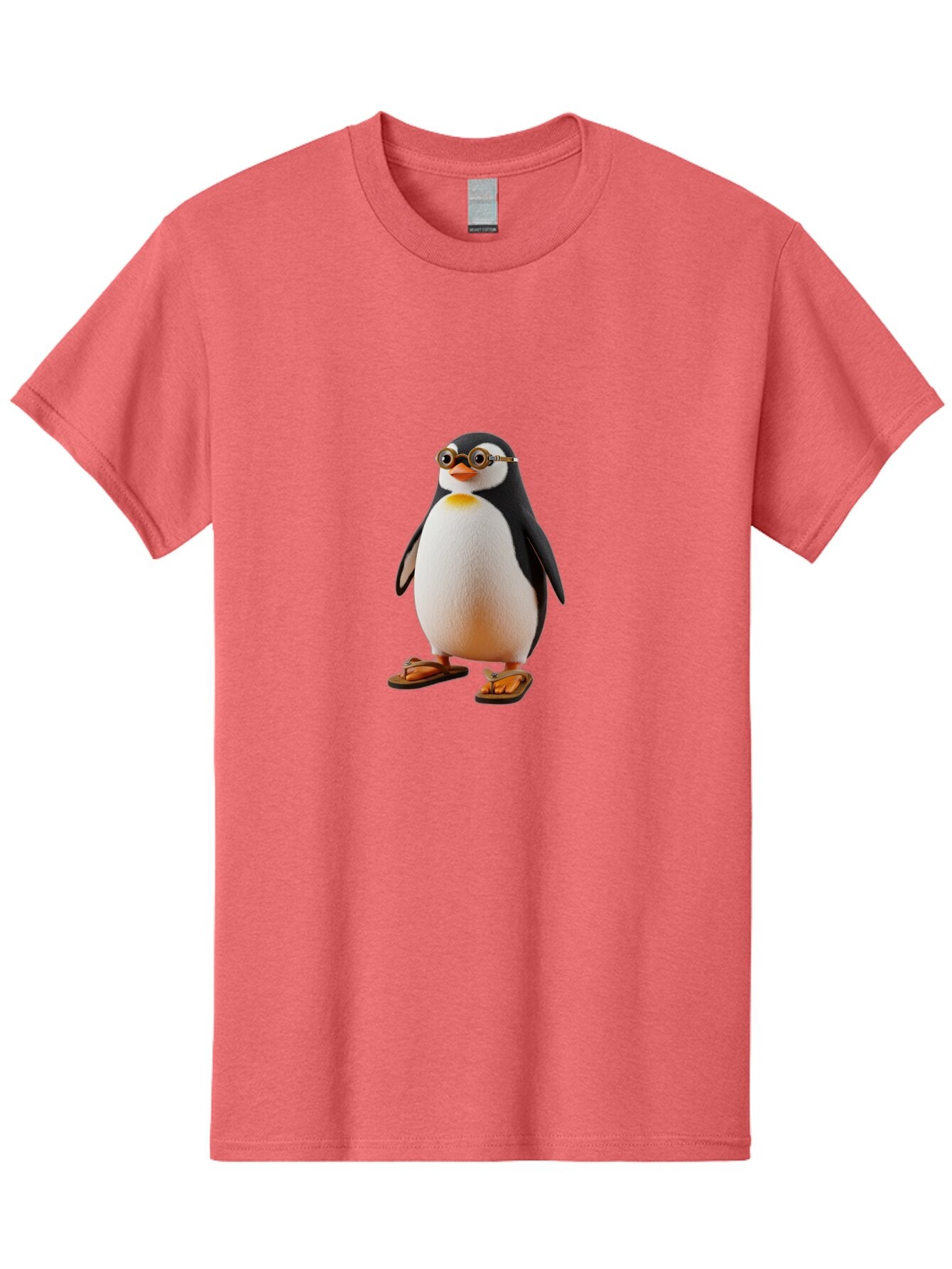 Penguin-With-Sunglasses-And-Flip-Flops Men'S Graphic Tee, 100% Cotton, Comfortable Casual Summer Wear, Machine Washable, Vintage Camera, Old Camera, Antique Camera, Black Camera, Classic Photography, Photography Equipment, Nostalgic Device, Ban091 13