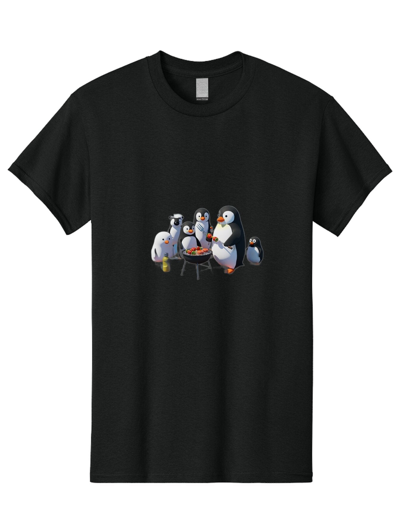 Penguins Men'S Graphic Tee, 100% Cotton, Comfortable Casual Summer Wear, Machine Washable, Vintage Camera, Old Camera, Antique Camera, Black Camera, Classic Photography, Photography Equipment, Nostalgic Device, Film Camera, Camera Art Ban093 15