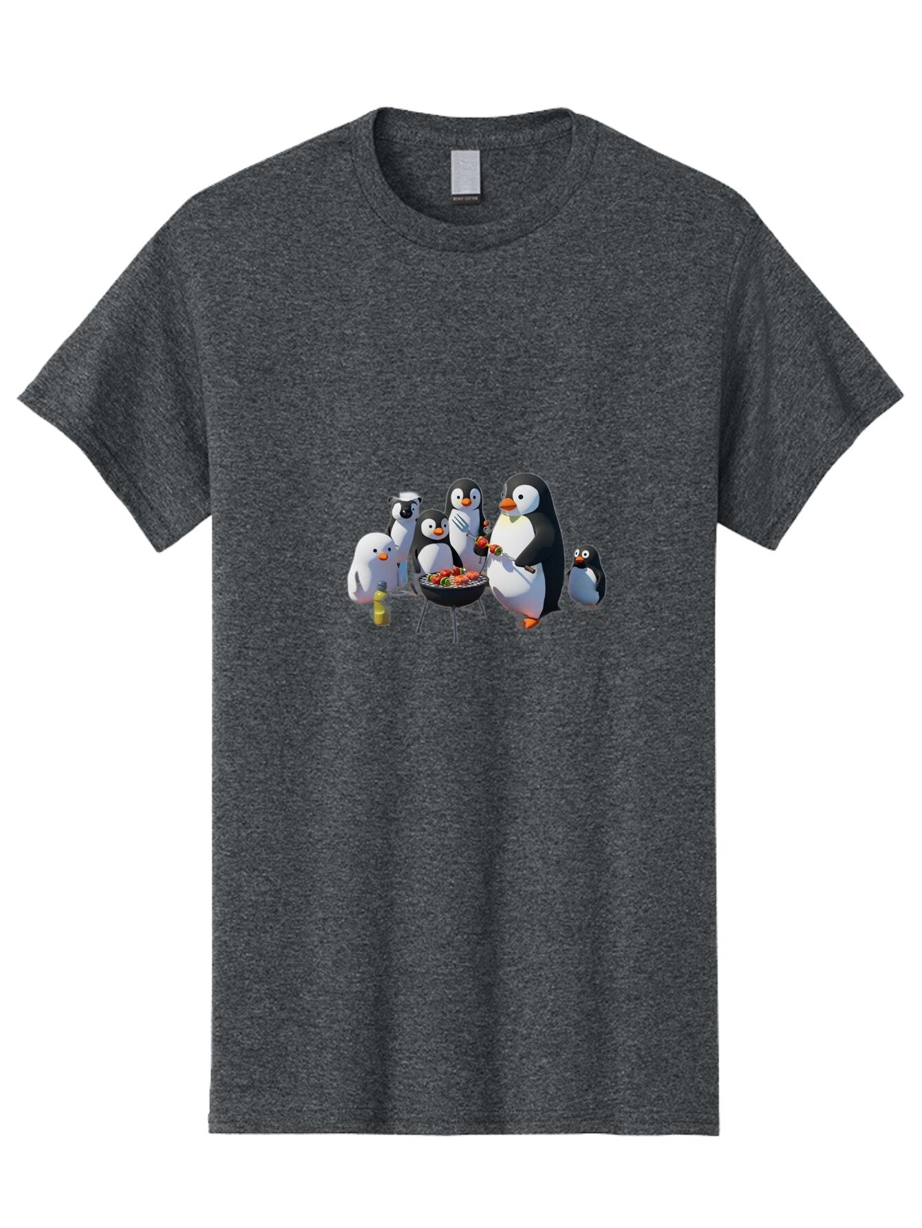 Penguins Men'S Graphic Tee, 100% Cotton, Comfortable Casual Summer Wear, Machine Washable, Vintage Camera, Old Camera, Antique Camera, Black Camera, Classic Photography, Photography Equipment, Nostalgic Device, Film Camera, Camera Art Ban093