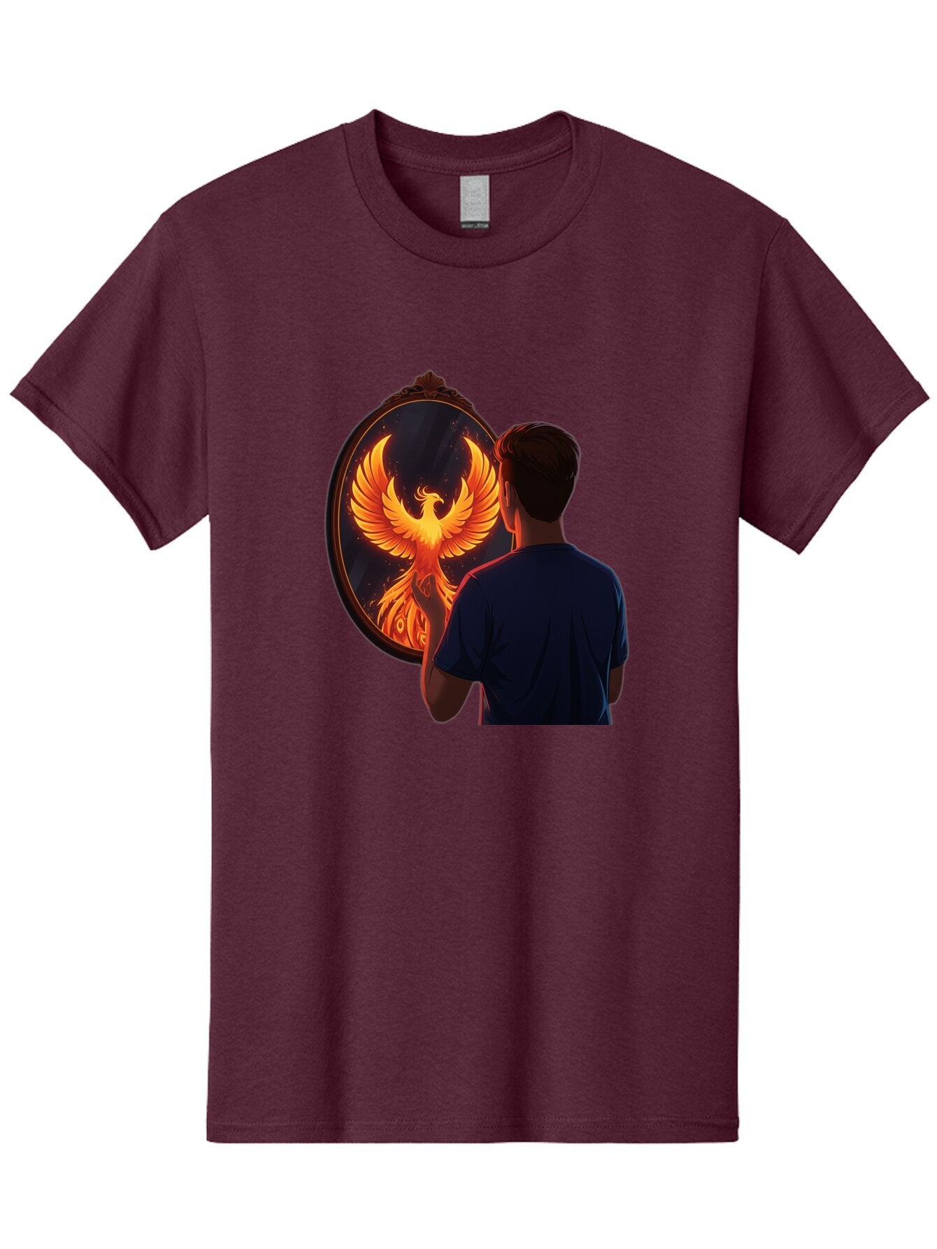 Phoenix-In-Mirror Men'S Graphic Tee, 100% Cotton, Comfortable Casual Summer Wear, Machine Washable, Vintage Camera, Old Camera, Antique Camera, Black Camera, Classic Photography, Photography Equipment, Nostalgic Device, Film Camera, Camera Art Ban098 13