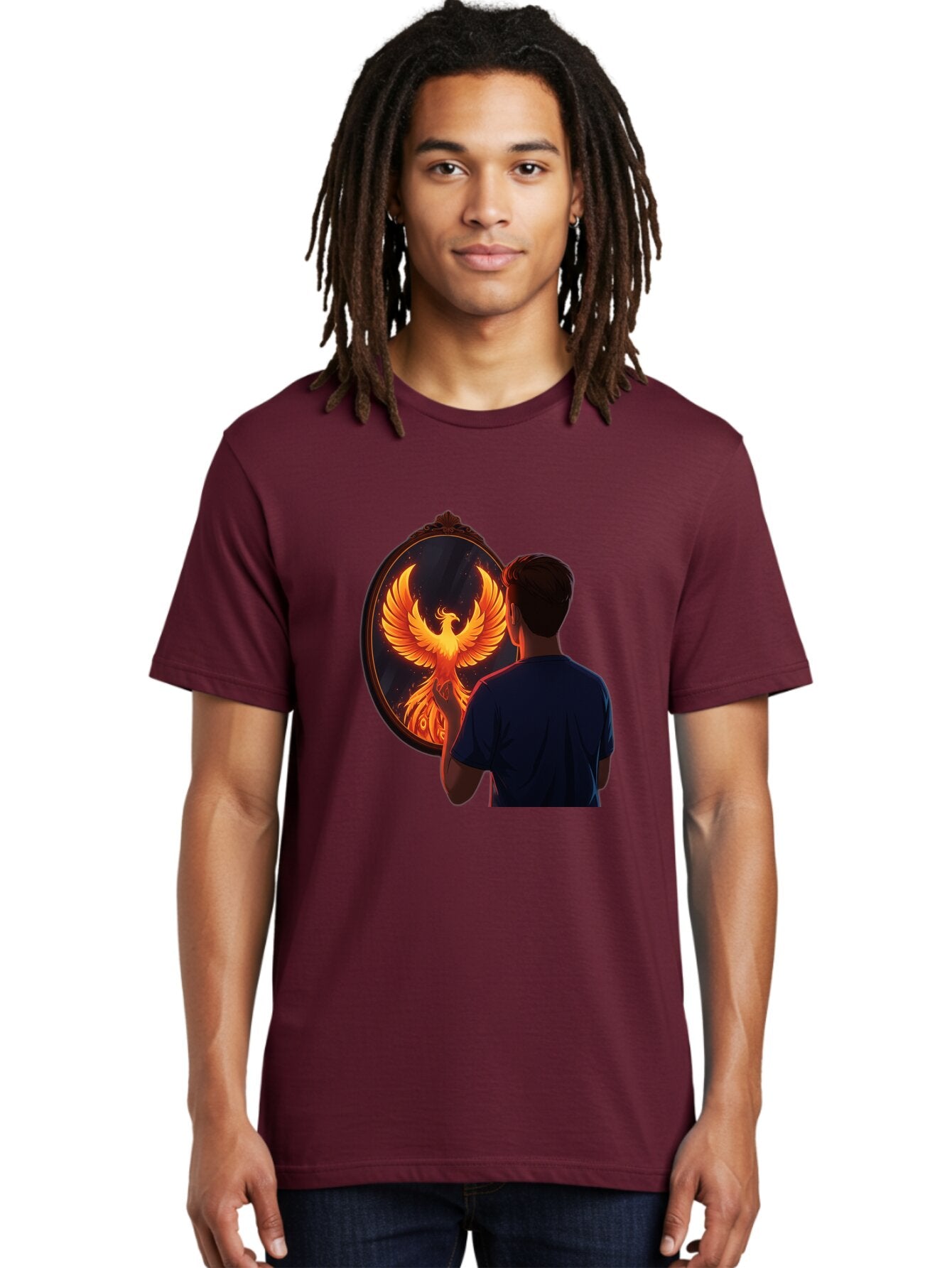 Phoenix-In-Mirror Men'S Graphic Tee, 100% Cotton, Comfortable Casual Summer Wear, Machine Washable, Vintage Camera, Old Camera, Antique Camera, Black Camera, Classic Photography, Photography Equipment, Nostalgic Device, Film Camera, Camera Art Ban098 20