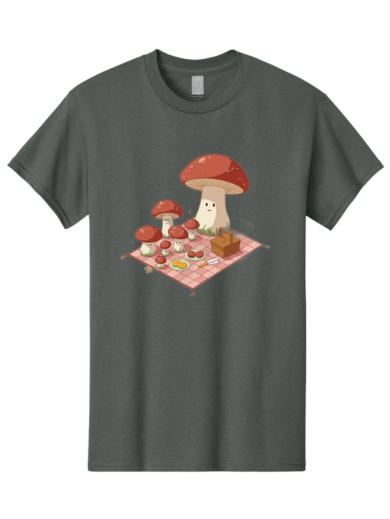 Picnic-Mushrooms Men'S Graphic Tee, 100% Cotton, Comfortable Casual Summer Wear, Machine Washable, Vintage Camera, Old Camera, Antique Camera, Black Camera, Classic Photography, Photography Equipment, Nostalgic Device, Film Camera, Camera Art Ban101 7