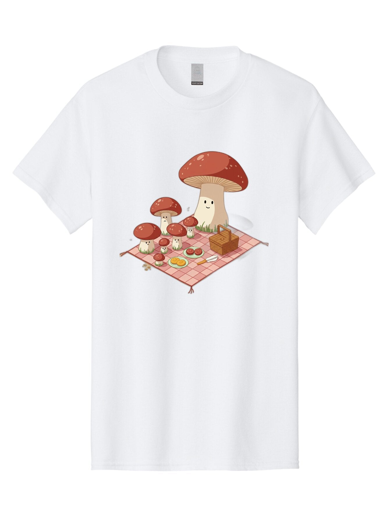 Picnic-Mushrooms Men'S Graphic Tee, 100% Cotton, Comfortable Casual Summer Wear, Machine Washable, Vintage Camera, Old Camera, Antique Camera, Black Camera, Classic Photography, Photography Equipment, Nostalgic Device, Film Camera, Camera Art Ban101